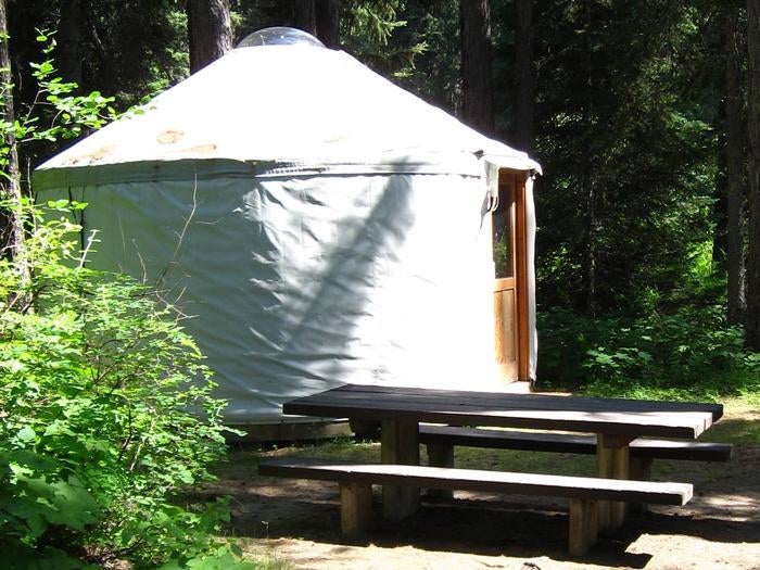 Camper submitted image from Whitetail Yurt - 3