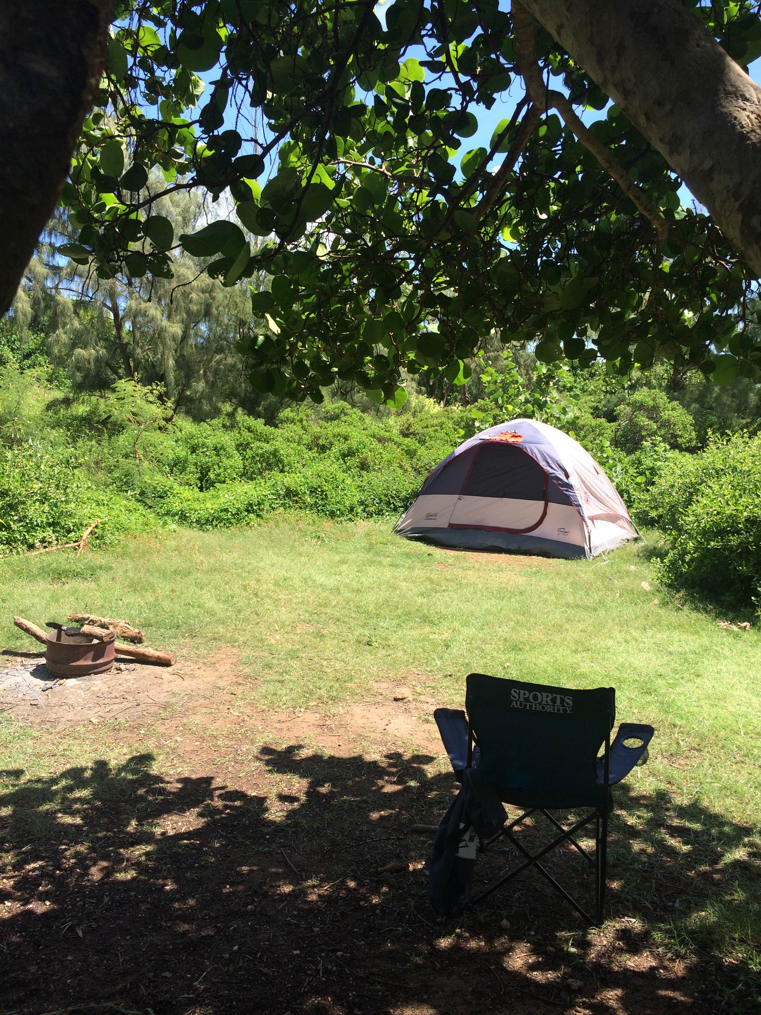 Camper submitted image from Mālaekahana State Recreation Area - 2