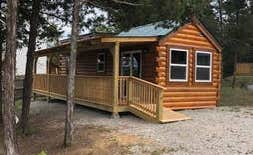 Mike M.'s photo of a cabin at Lakeview Campground near Rogersville, MO