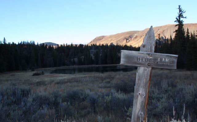 Camper-submitted photo at Blue Lake Camp near White River National Forest