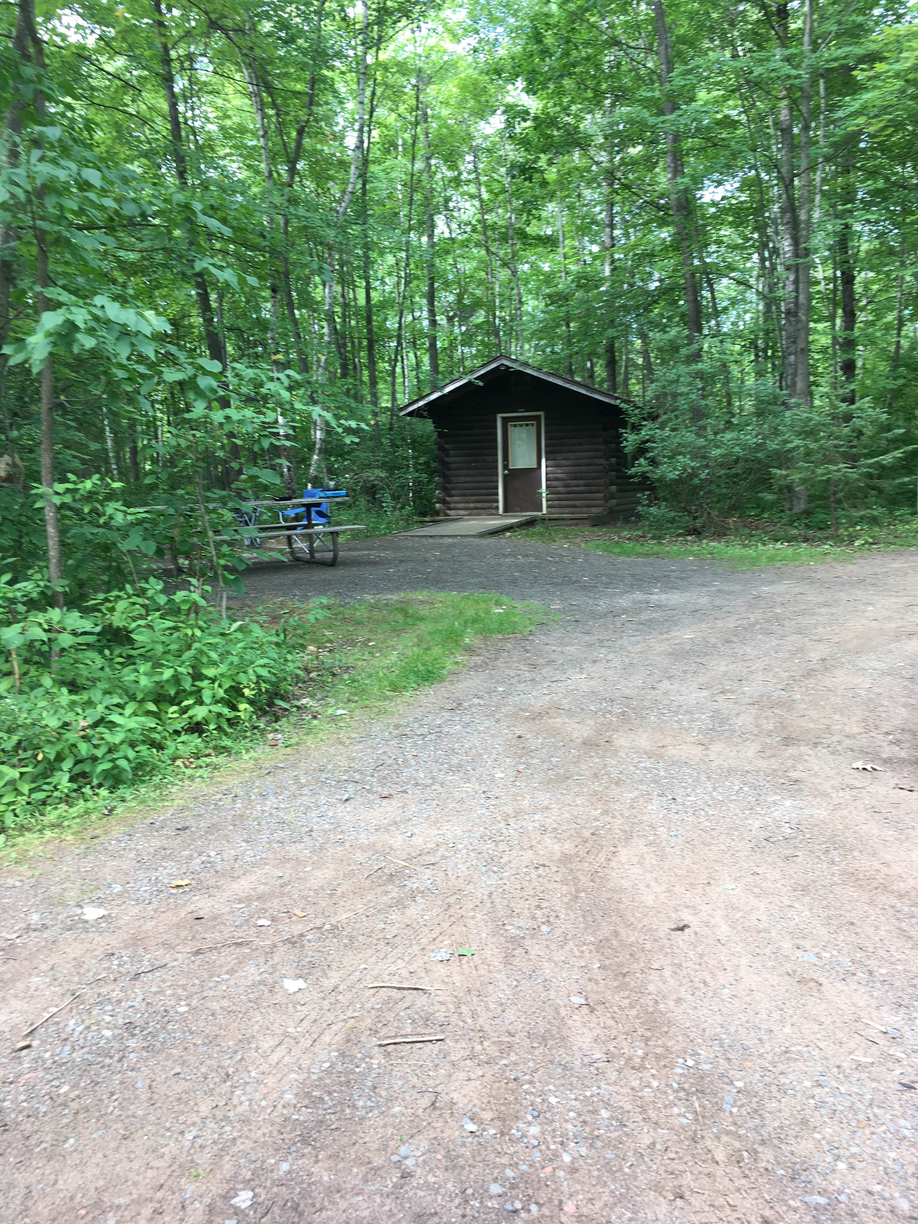 Les R.'s photo of a cabin at Banning State Park Campground near Saint Croix National Scenic River