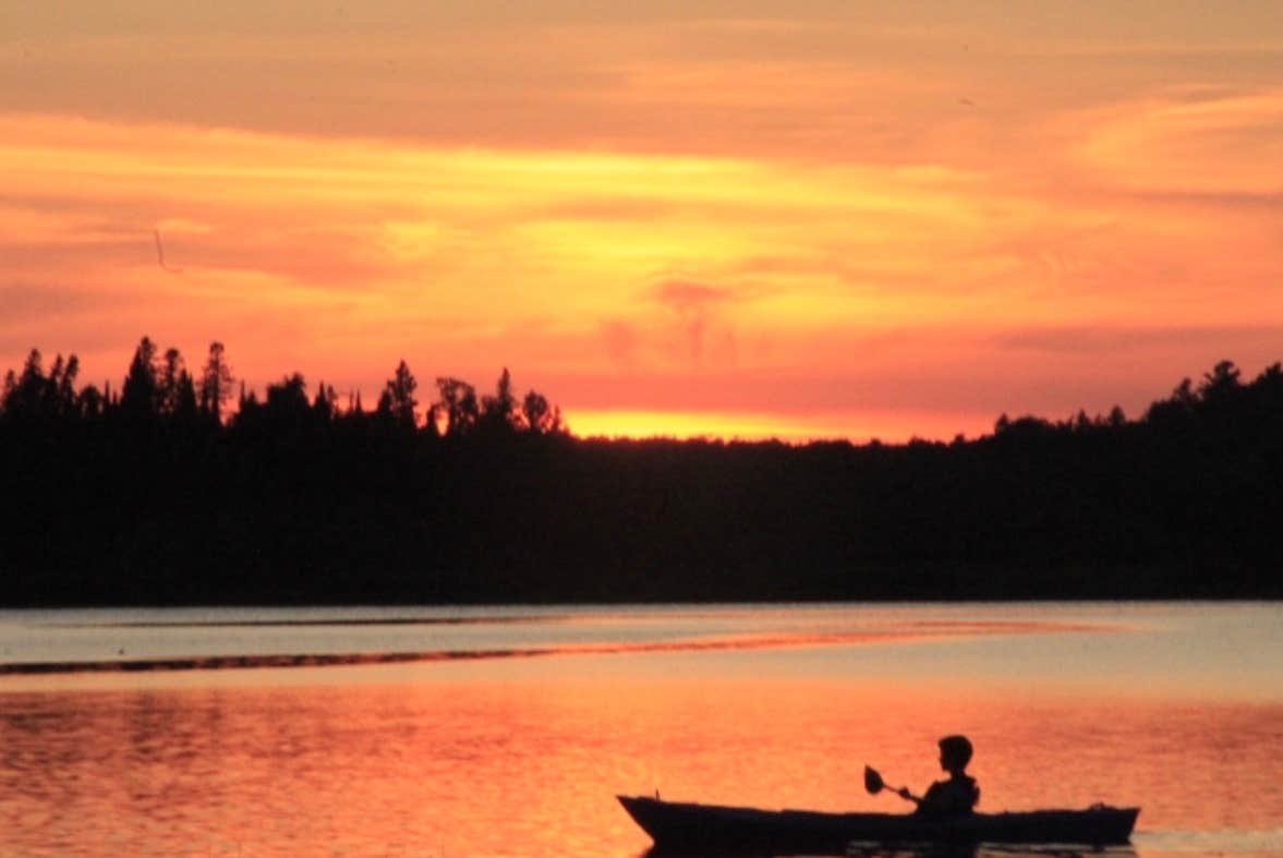 Camper-submitted photo at Echo Lake (minn) near Ely, MN