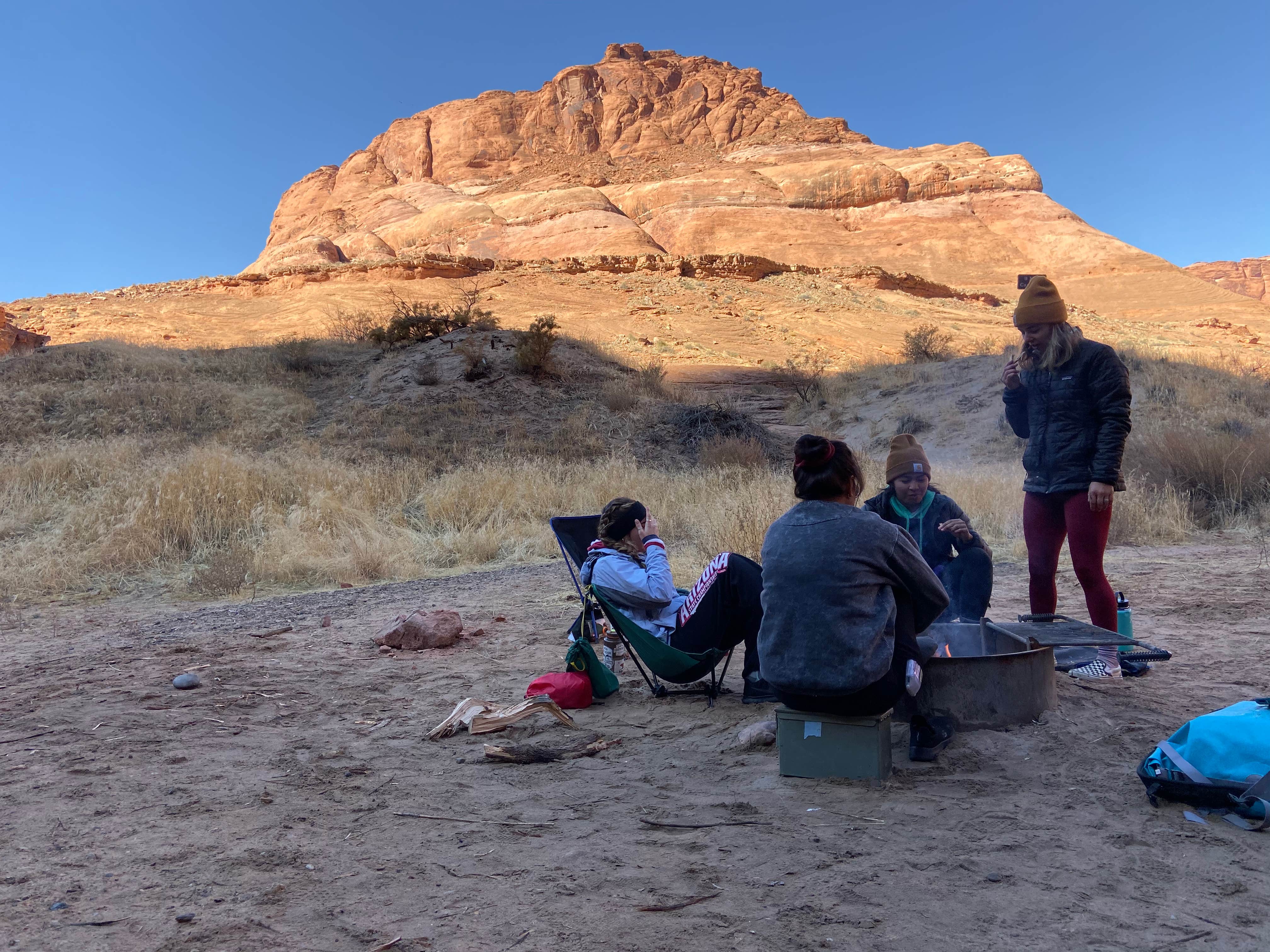 Camper-submitted photo at Horseshoe Bend 9 Mile Campsite — Glen Canyon National Recreation Area near Page, AZ