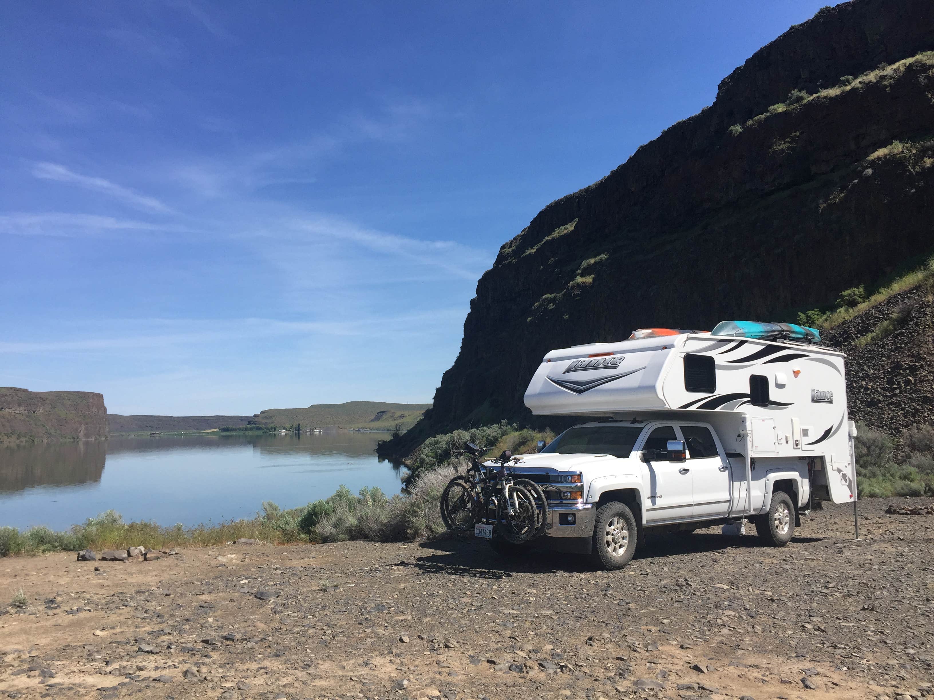 Dawn G.'s photo of rv camping at Jameson Lake near Hartline, WA