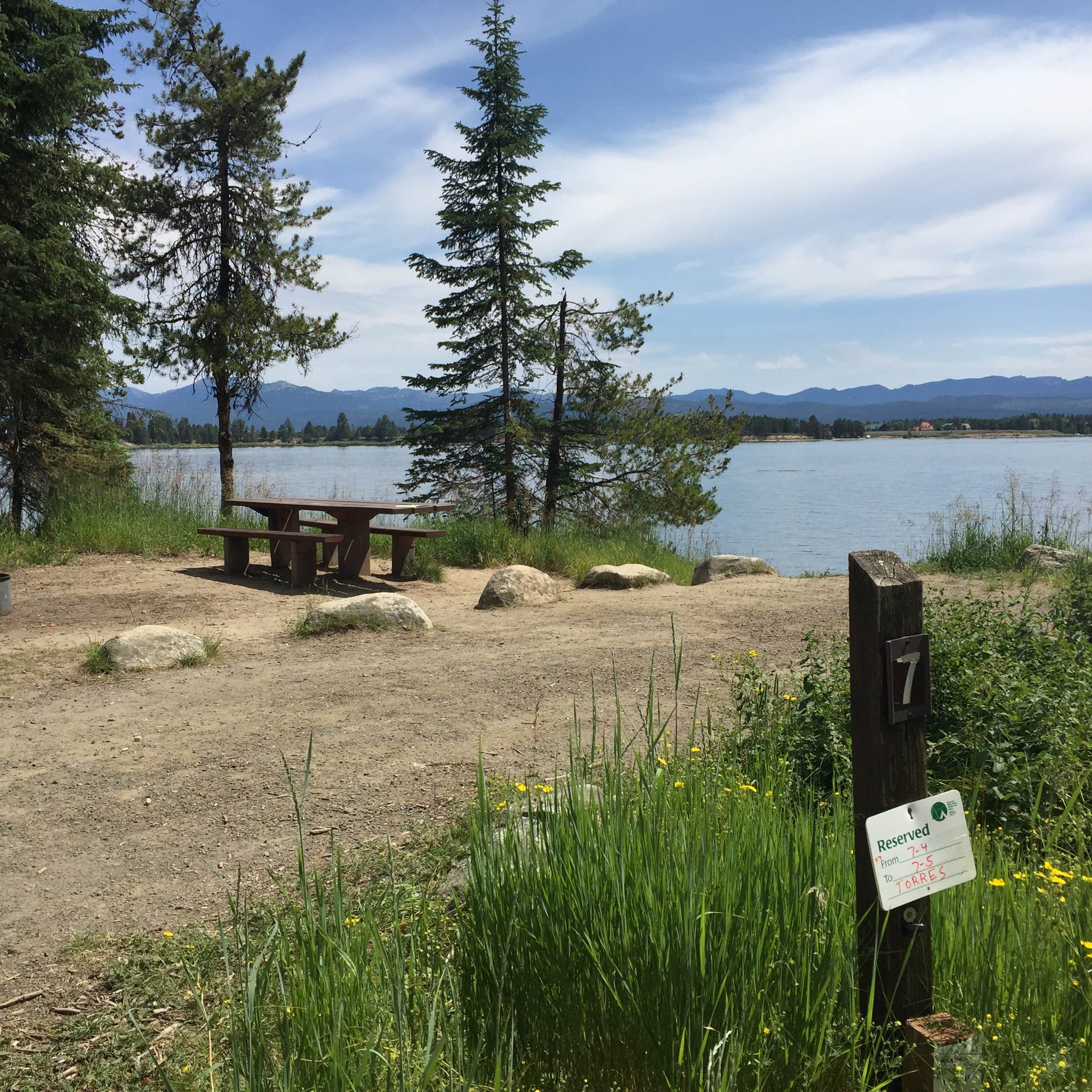 Camper-submitted photo at Amanita near McCall, ID