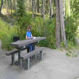 Public Campgrounds: Kootenai National Forest North Dickey Lake Campground