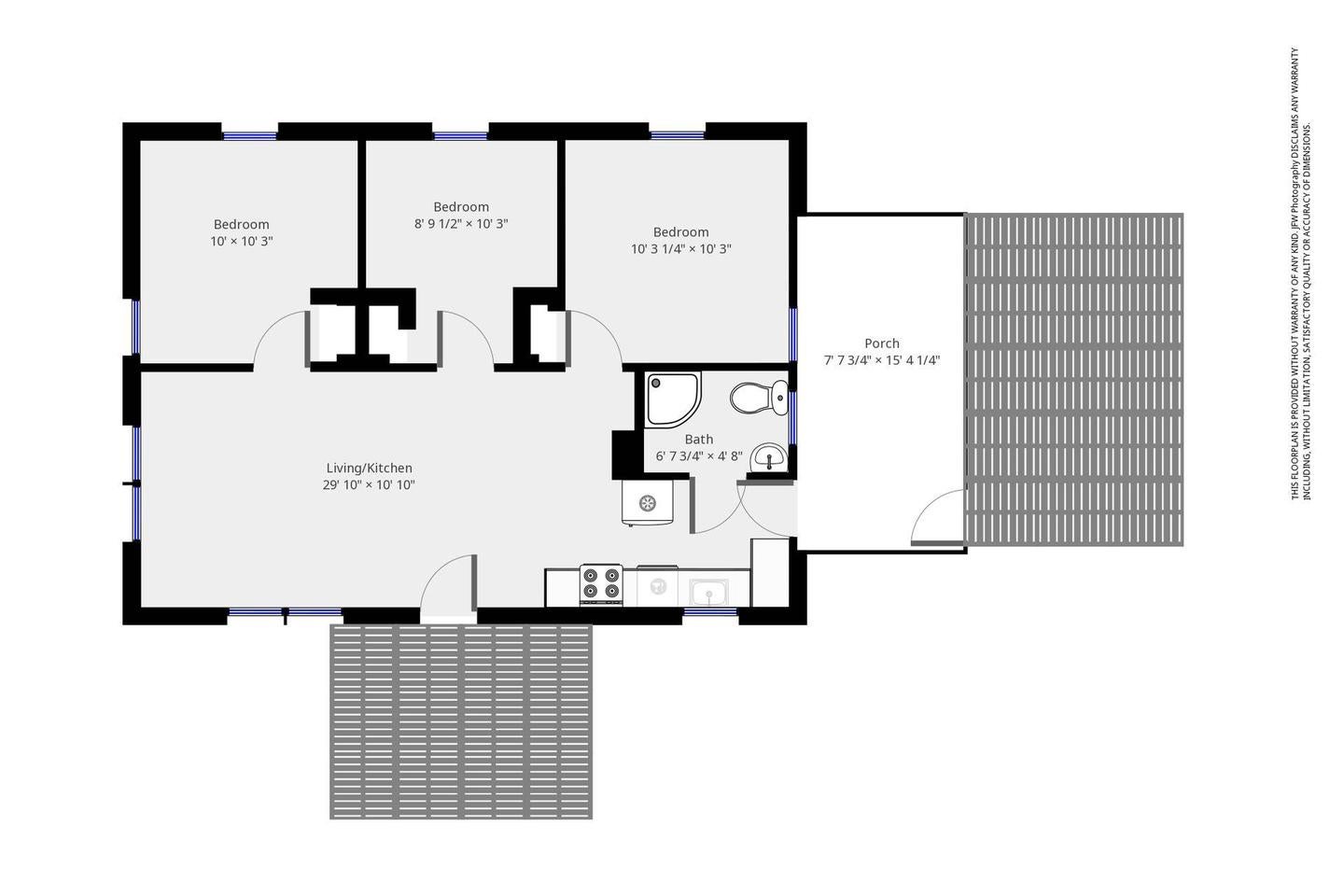Bay View House offers a spacious floor plan for guests



Credit: NPS