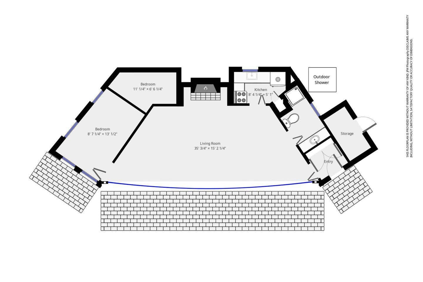 A floor plan of this truly unique house



Credit: NPS