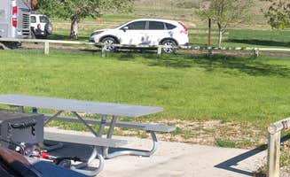 David N.'s photo of tent camping at North Fork Campground — Buffalo Bill State Park near Red Lodge, MT