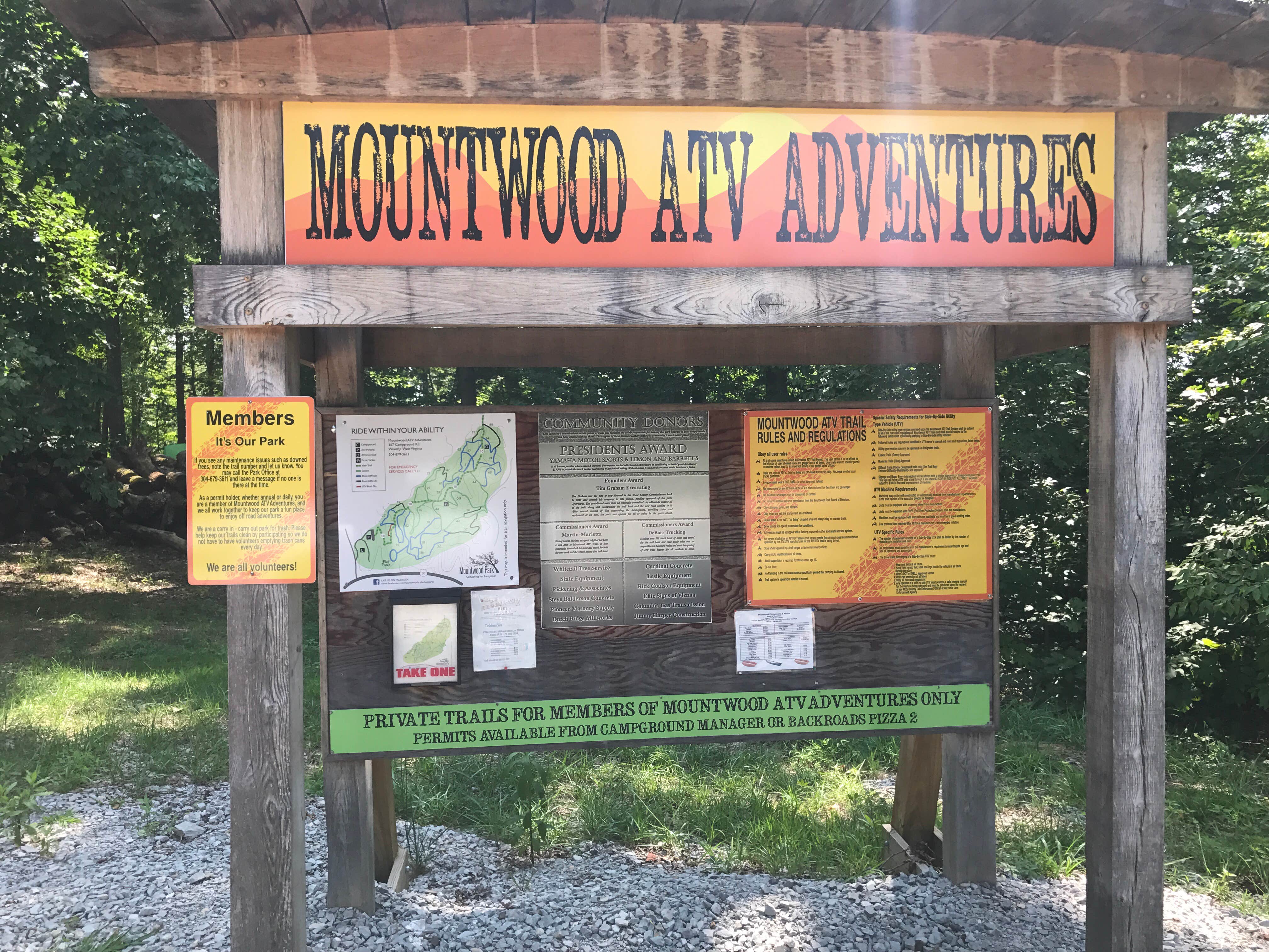 Camper-submitted photo at Mountwood Park Family Campground(Wood County Park) near Clifton, OH