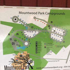Campground site map