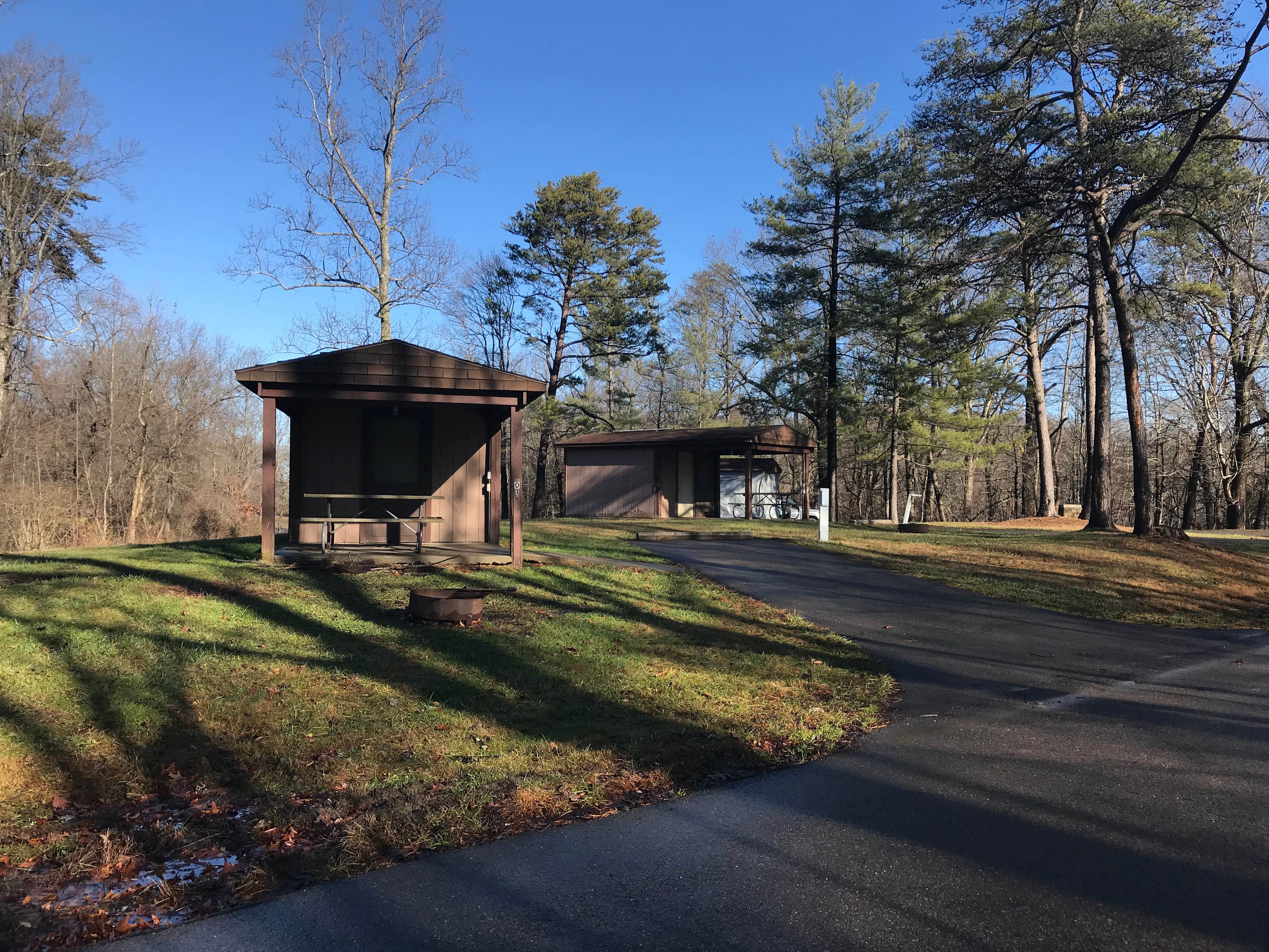 Shannon G.'s photo of a cabin at Hocking Hills State Park Campground near Grove City, OH