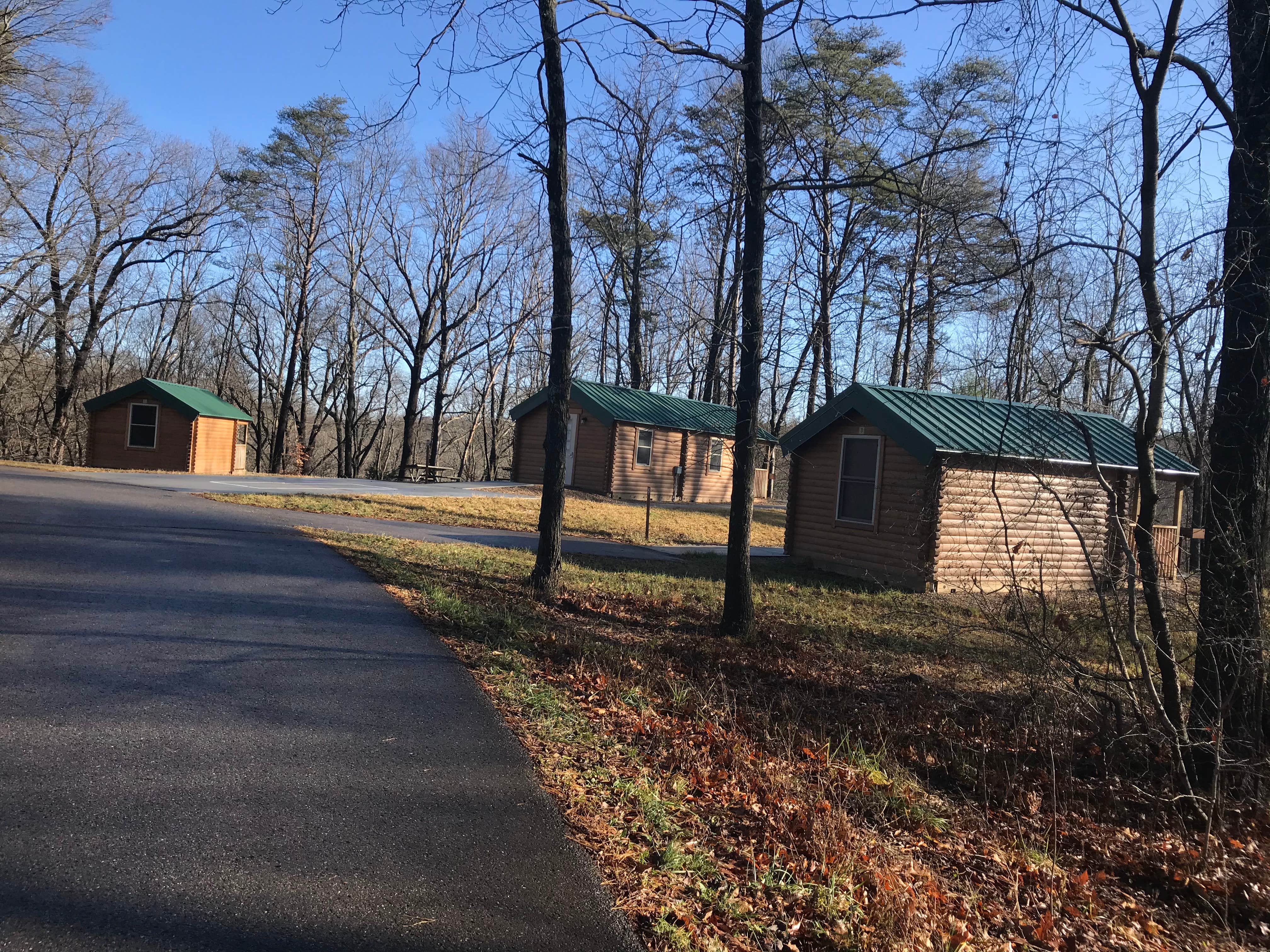 Shannon G.'s photo of a cabin at Hocking Hills State Park Campground near Pickerington, OH