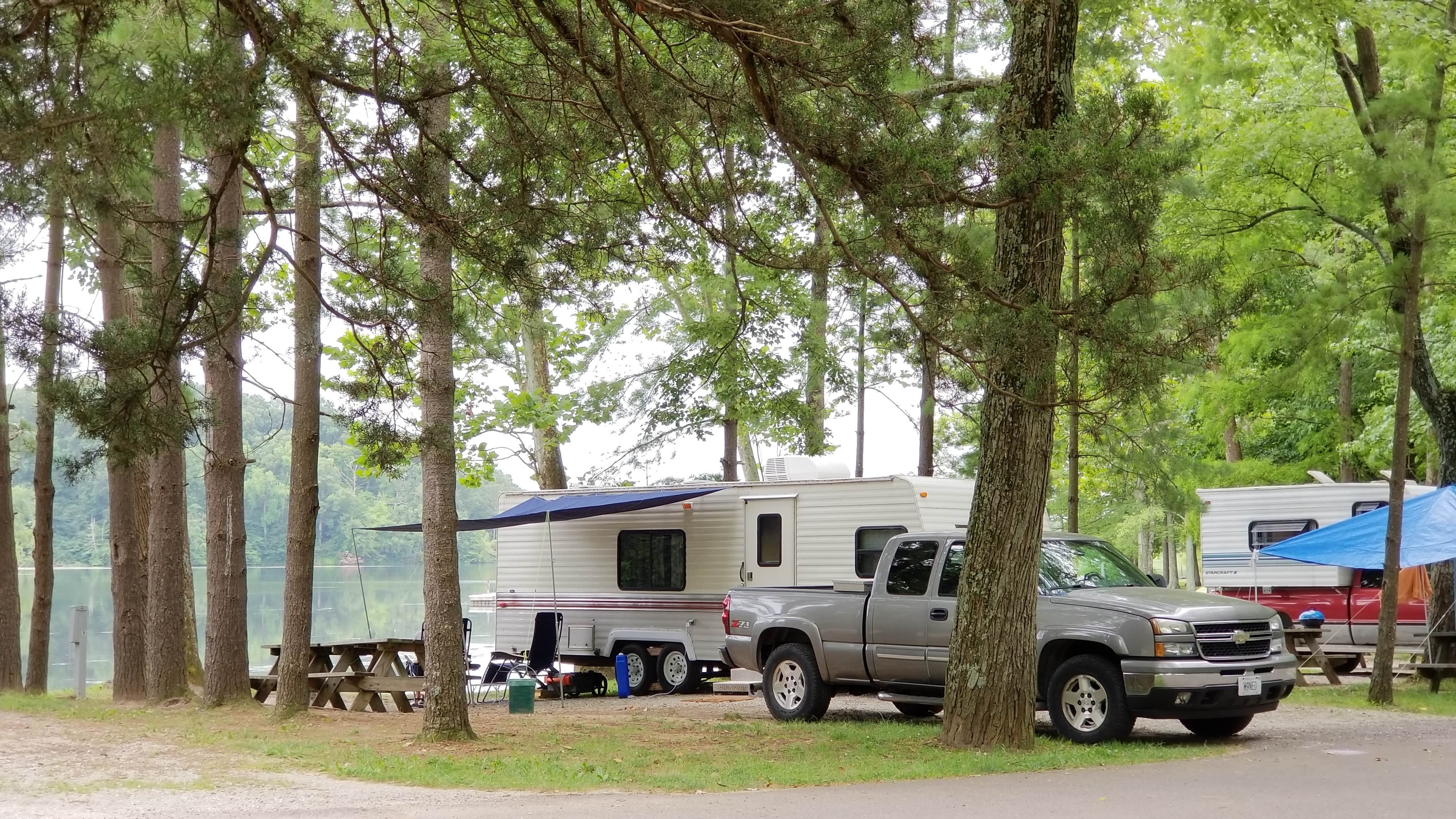 Paul S.'s photo of rv camping at Starve Hollow State Rec Area Campground near Trafalgar, IN
