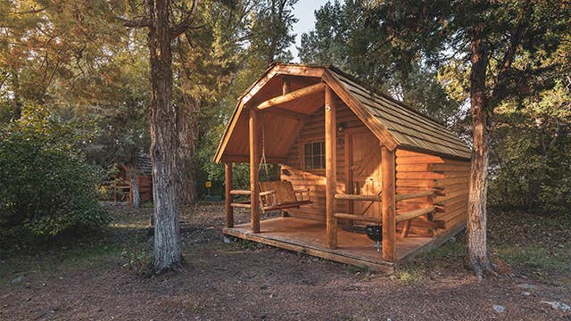 Gregory L.'s photo of glamping accommodations at Livingston/Paradise Valley KOA Holiday near Mcleod, MT