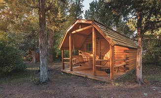 Gregory L.'s photo of glamping accommodations at Livingston/Paradise Valley KOA Holiday near Silver Gate, MT