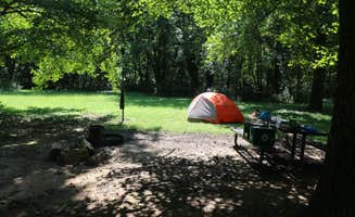 The Dyrt's photo of tent camping at Carver Campground — Buffalo National River near Combs, AR