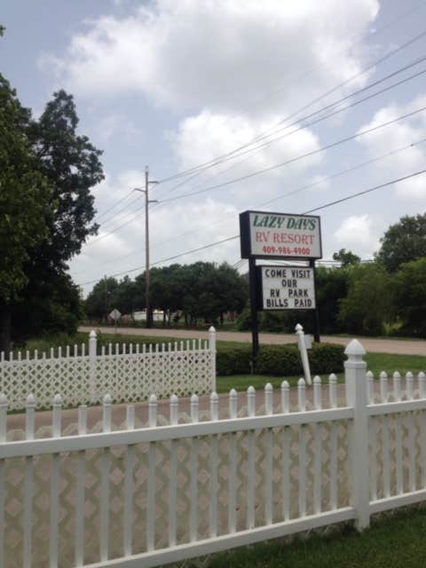 Camper-submitted photo at Lazy D RV Park near Hitchcock, TX