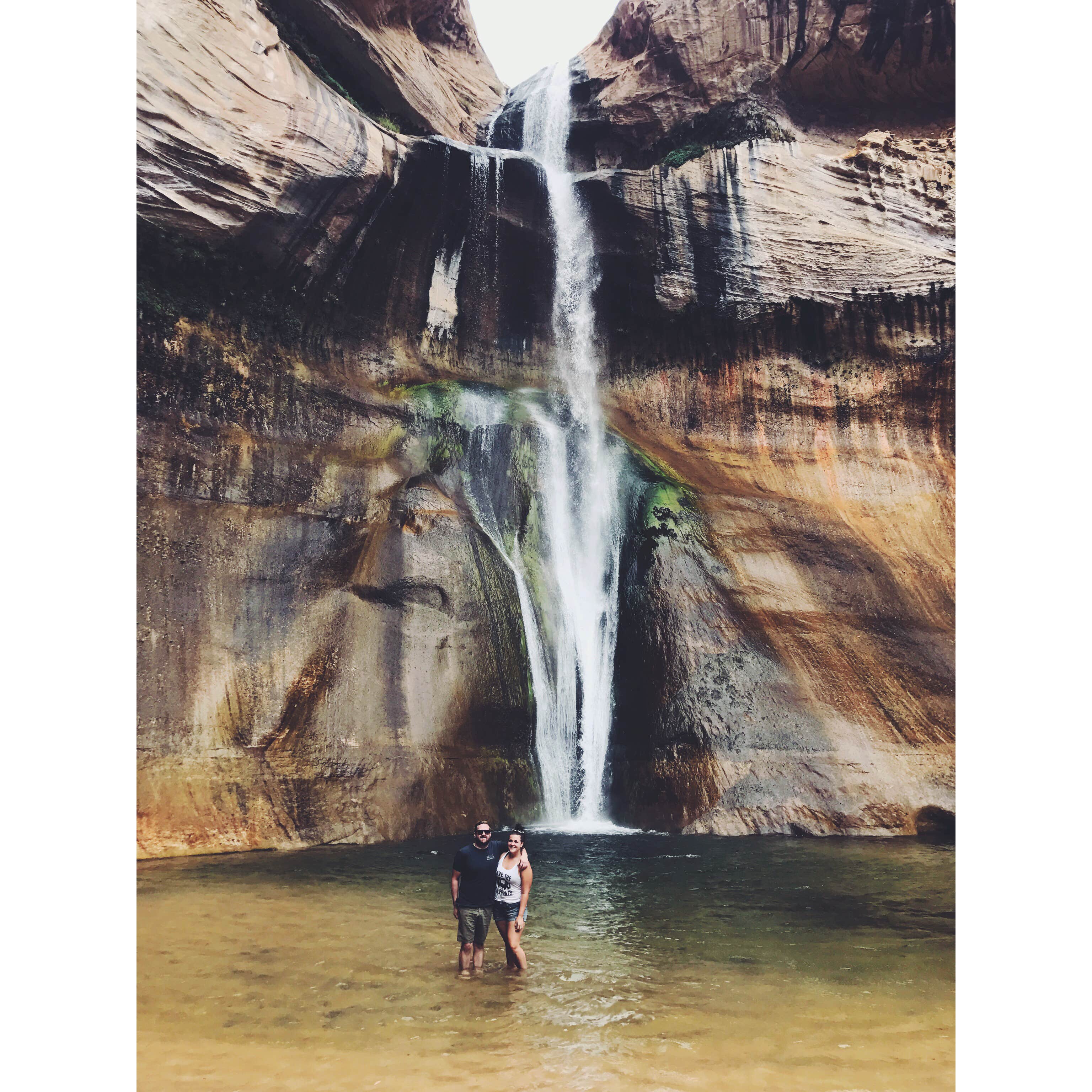 Calf creek falls best sale campground