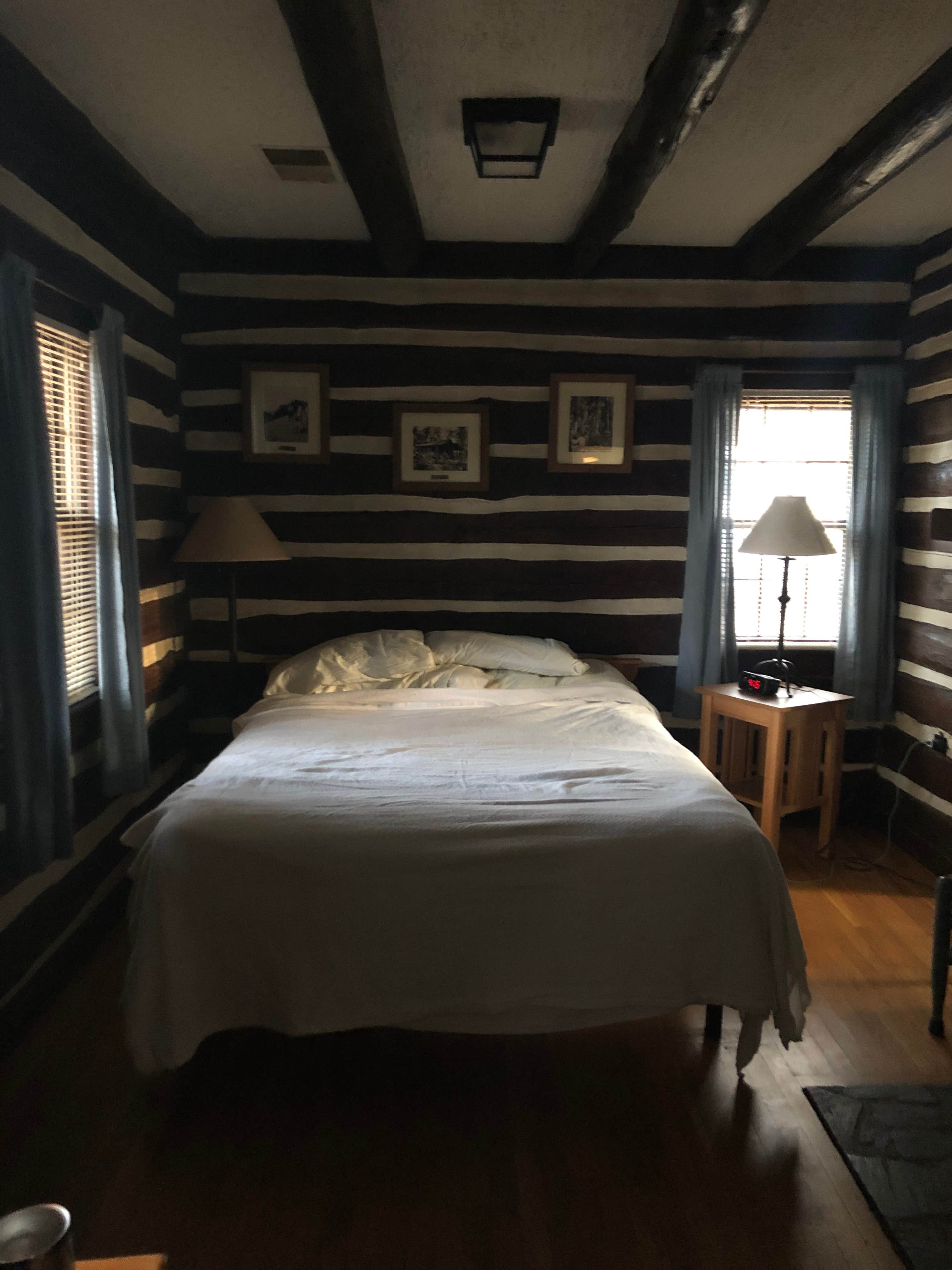 Katie M.'s photo of glamping accommodations at Fairy Stone State Park Campground near Kernersville, NC