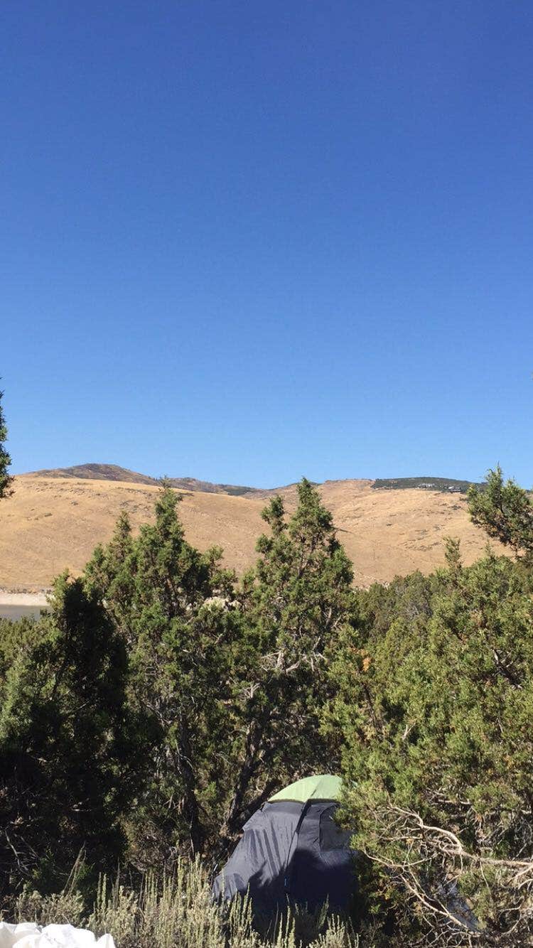 Camper-submitted photo at Twin Coves — Rockport State Park near Evanston, WY