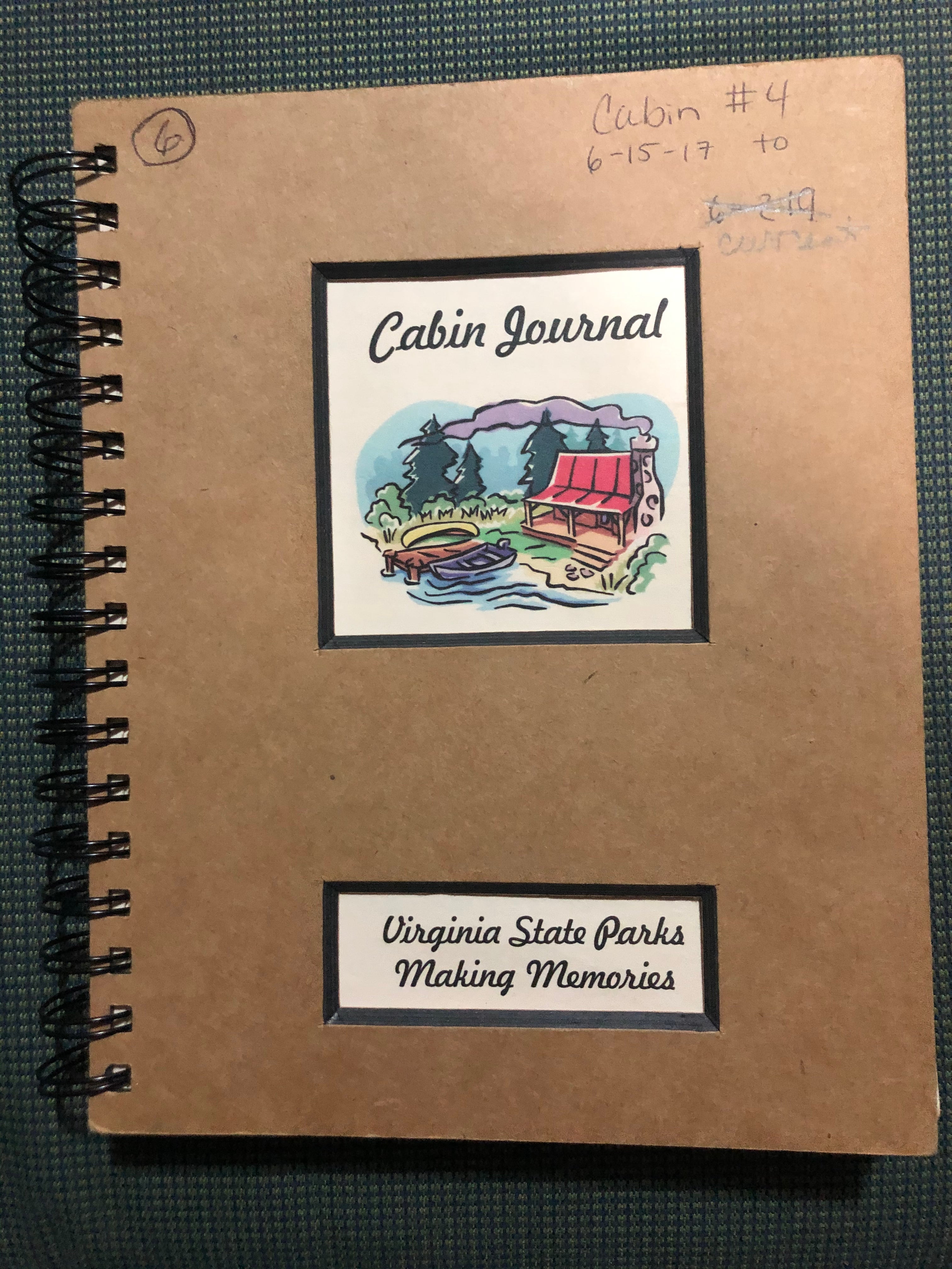 Check out the cabin journal for some funny, sad, & heartwarming stories of previous guests!