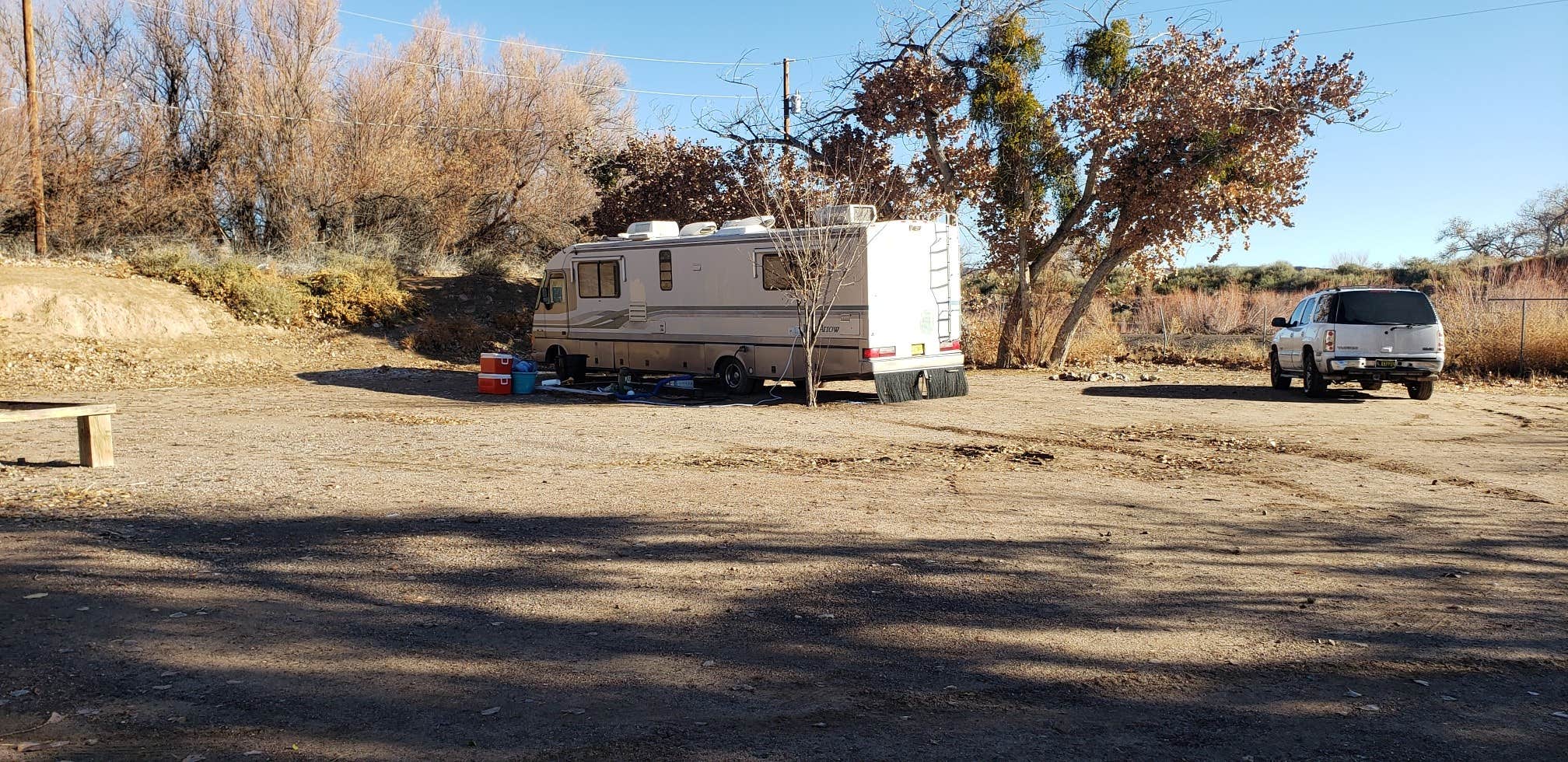 Jean C.'s photo of rv camping at Escondida Lake Park & Campground near Polvadera, NM