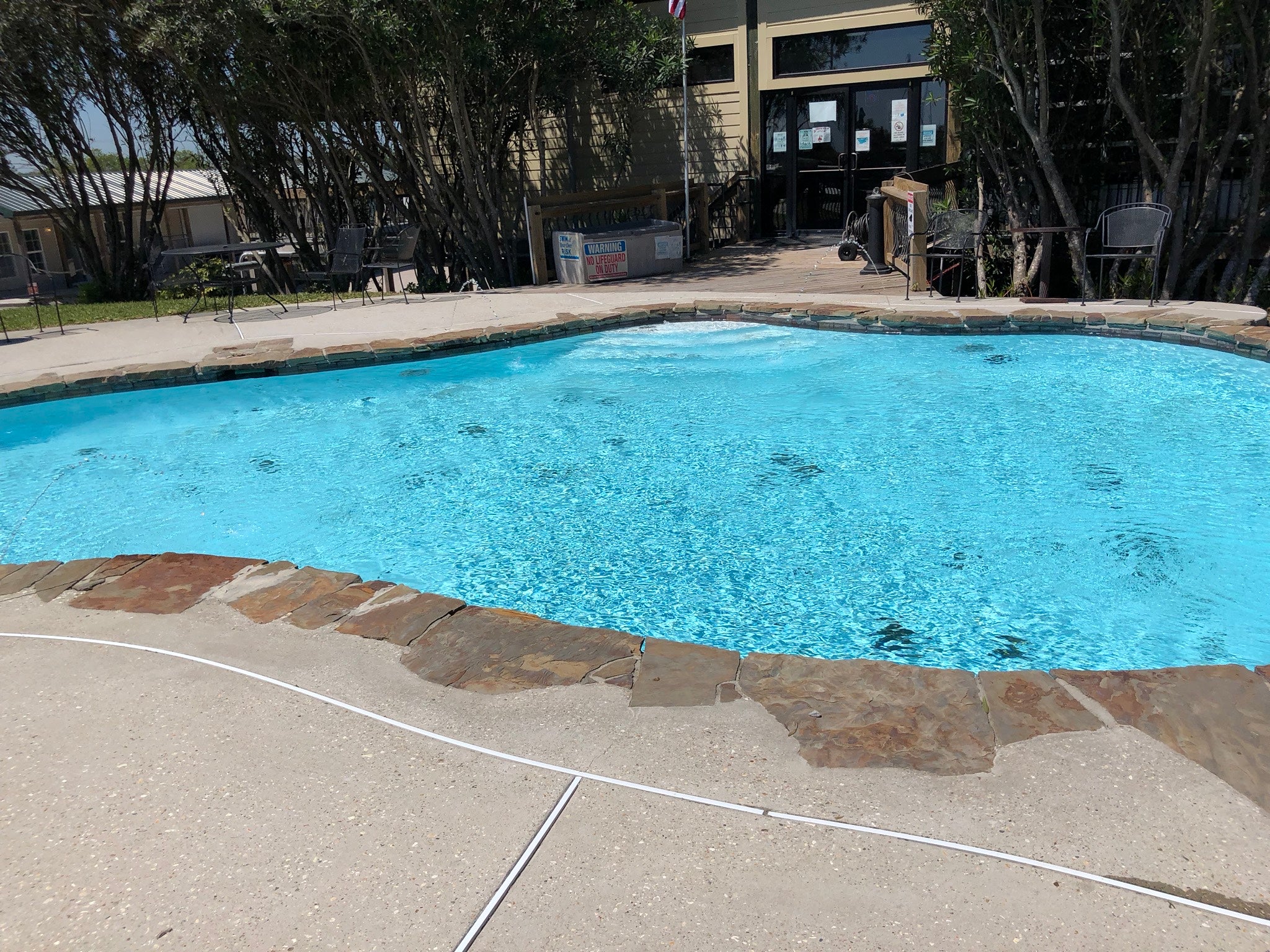 Pool at the resort