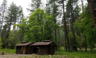 Colette K.'s photo of glamping accommodations at Cave Springs near Prescott, AZ