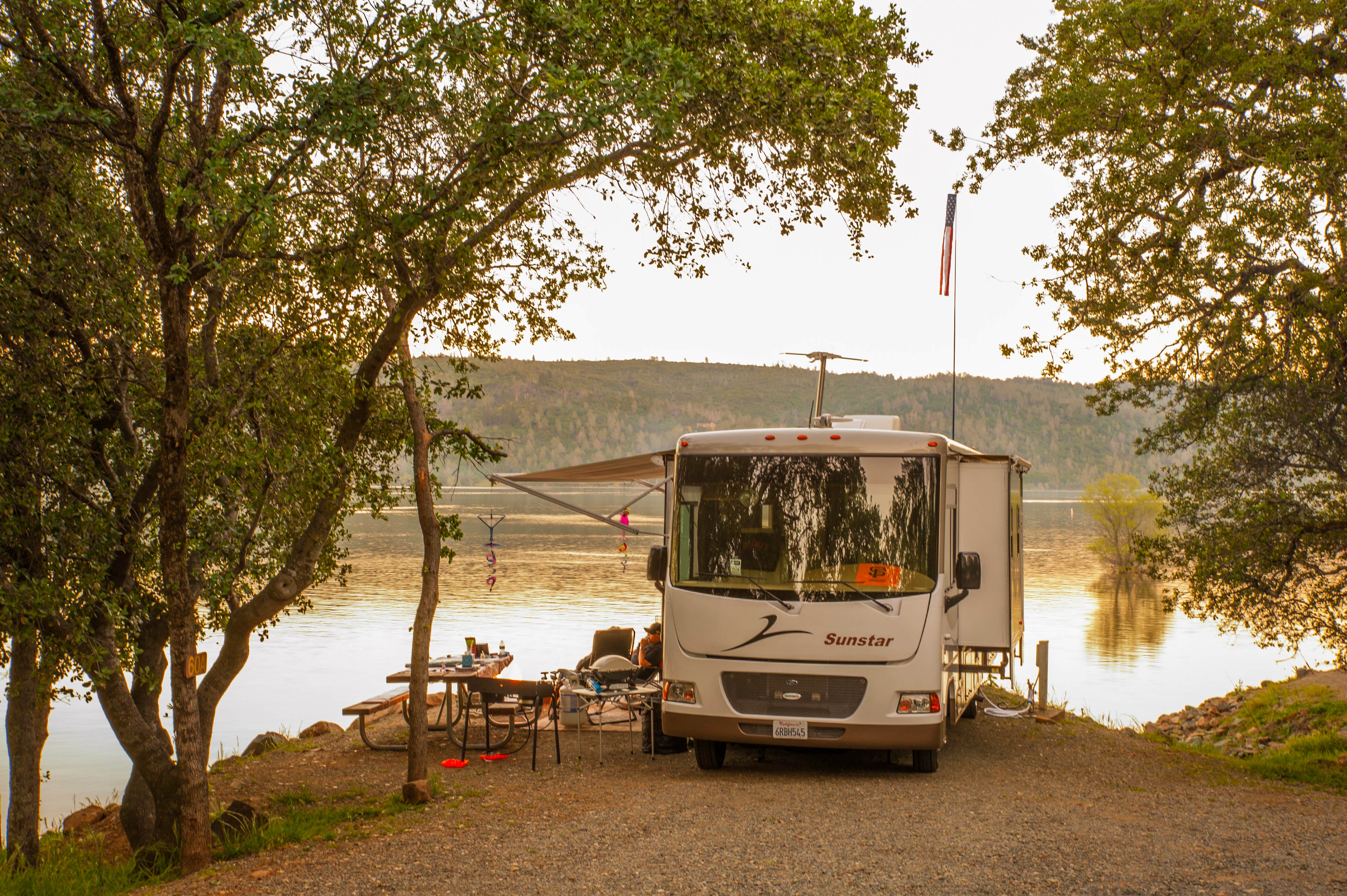 Lincoln Y.'s photo of rv camping at Collins Lake Recreation Area near Loma Rica, CA