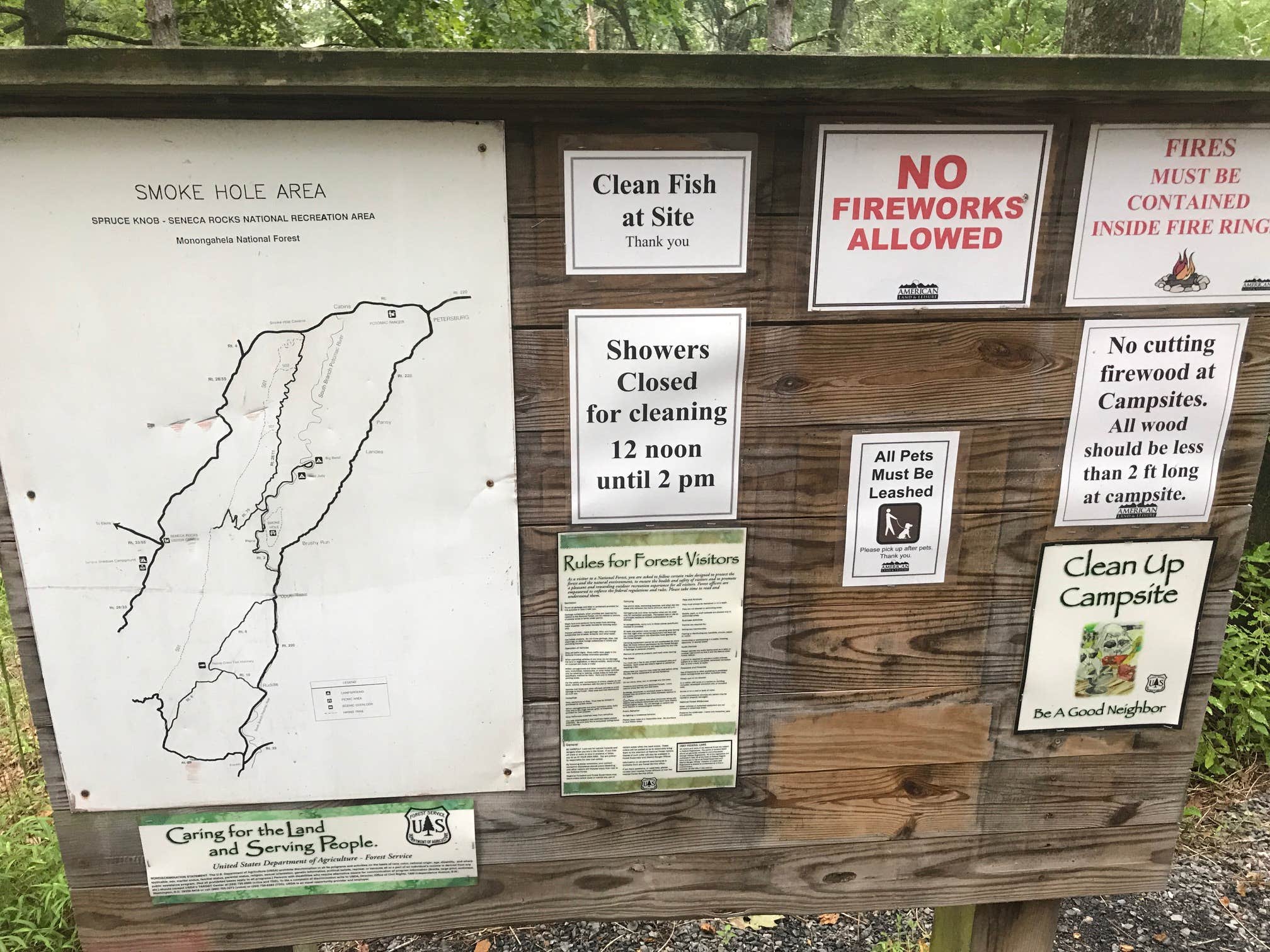 Camper-submitted photo at Big Bend Campground near Seneca Rocks, WV