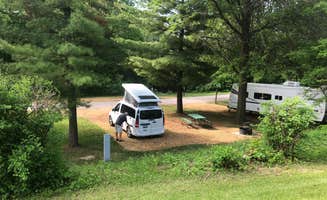 Lee D.'s photo of rv camping at Bellevue State Park Campground — Dyas Unit near La Motte, IA
