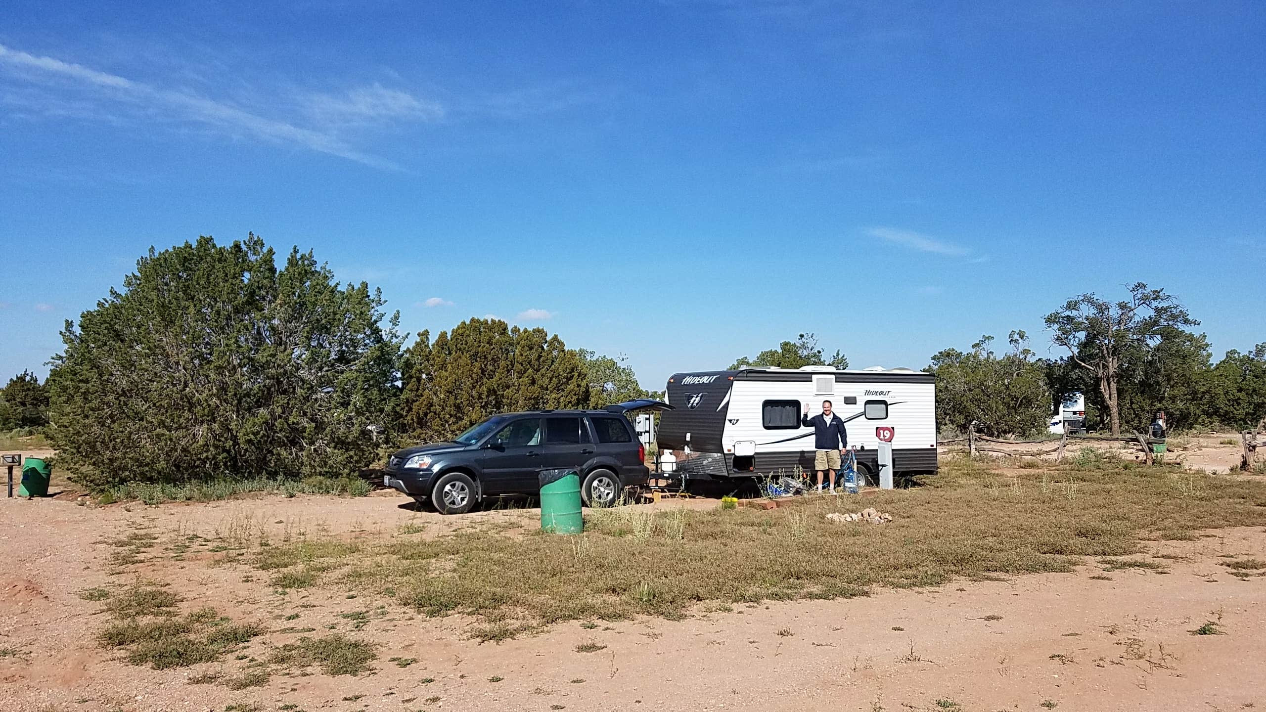 Colette K.'s photo of a cabin at The Grand Canyon Caverns RV and Campgrounds near Kingman, AZ