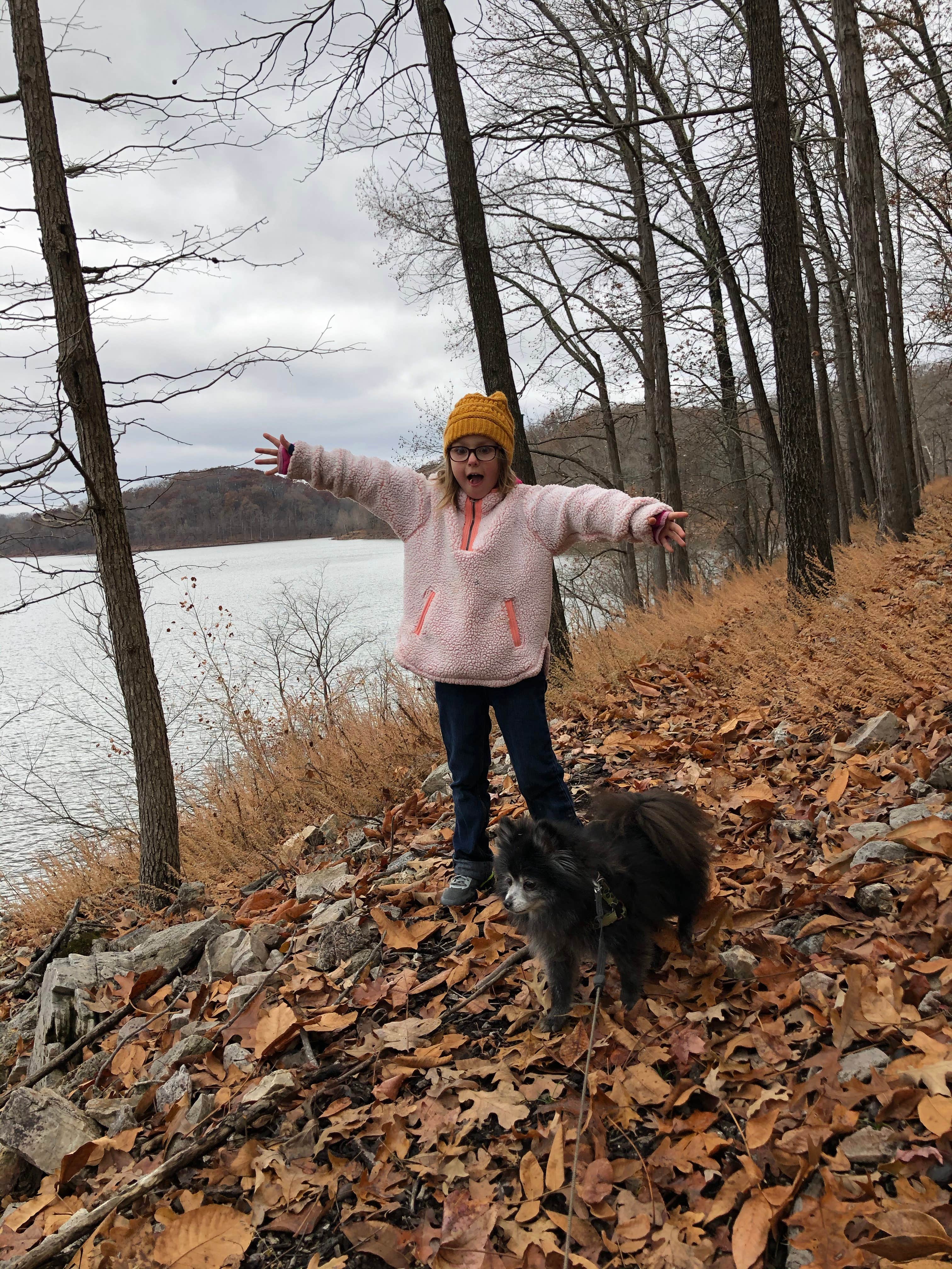 Shelly S.'s photo of camping with pets at Ridge Campground — Lake Wappapello State Park near New Madrid, MO