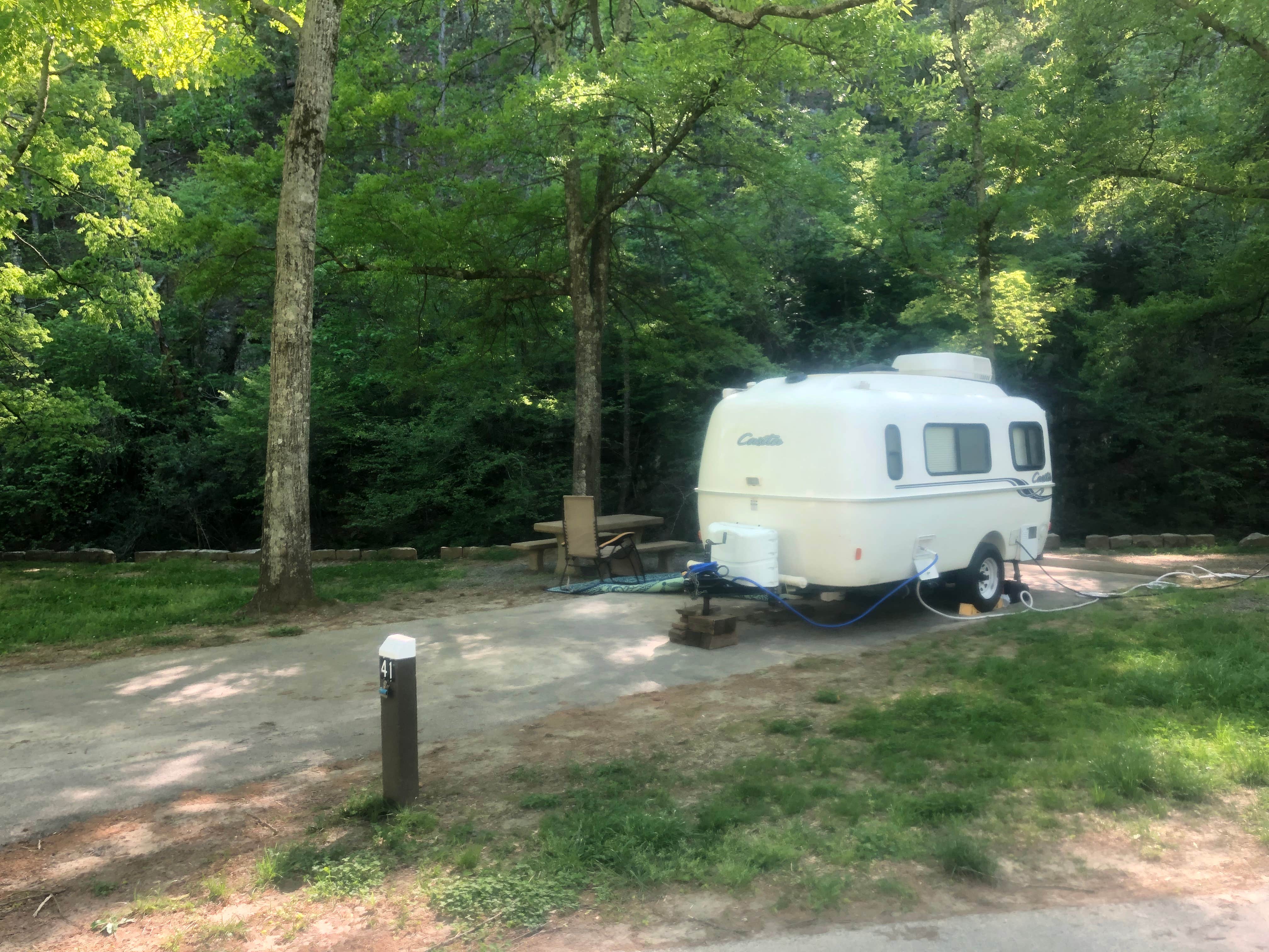 Shelly S.'s photo of rv camping at Gulpha Gorge Campground — Hot Springs National Park near Hot Springs, AR