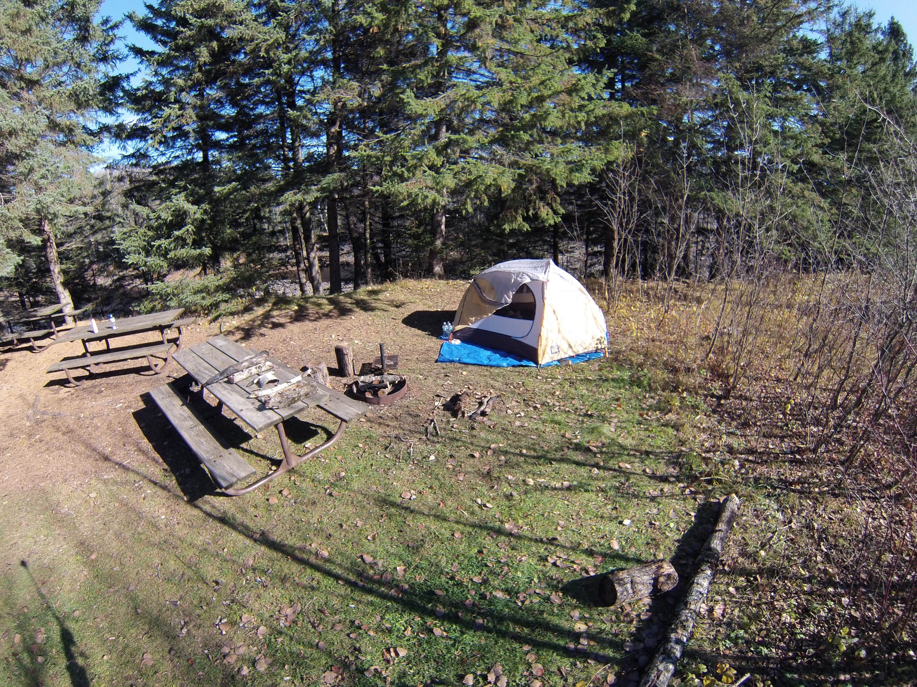 Steph H.'s photo at Jay Cooke State Park Campground near Moose Lake, MN