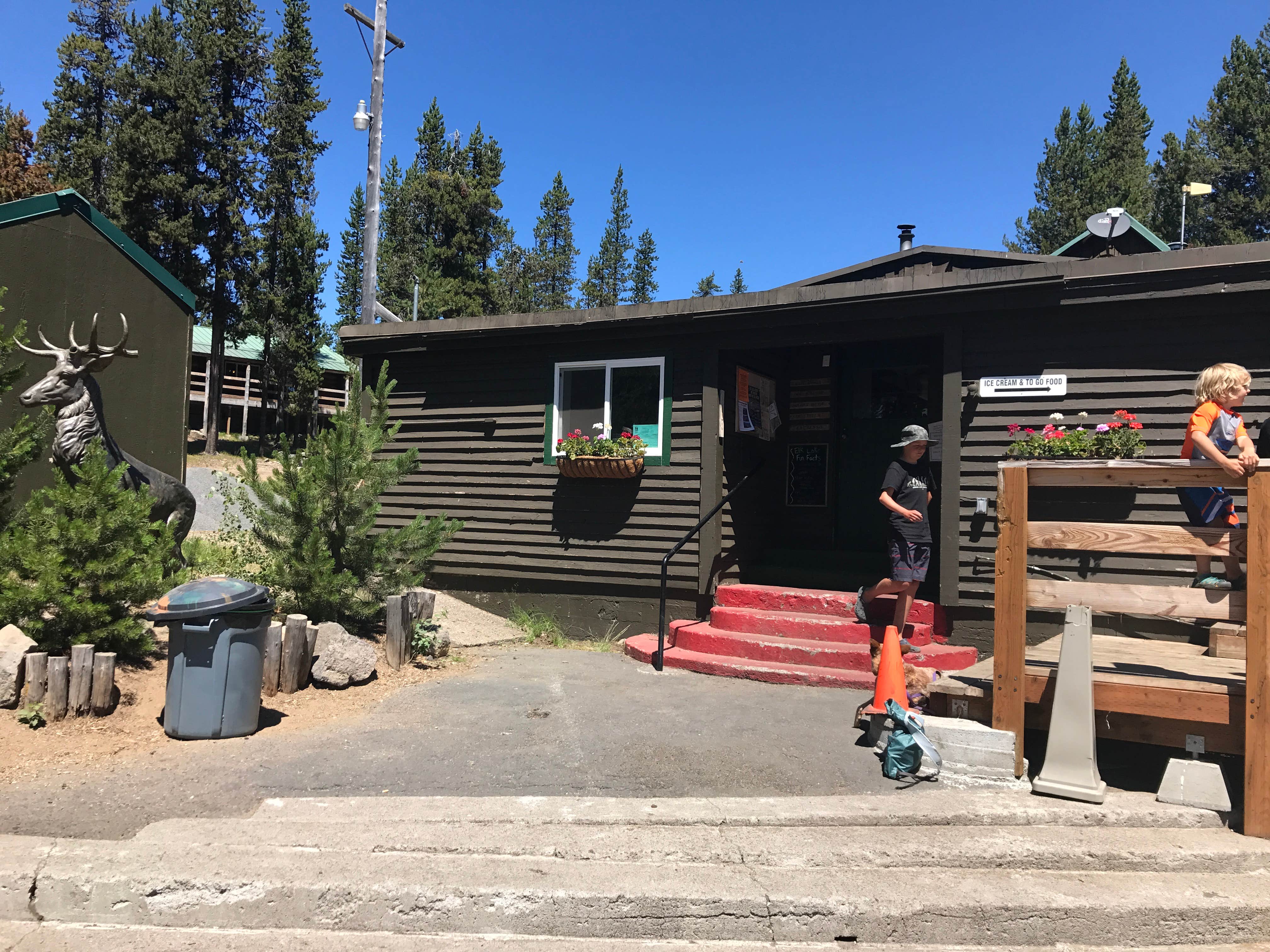 Camper submitted image from Elk Lake (Or) — Willamette National Forest - 2