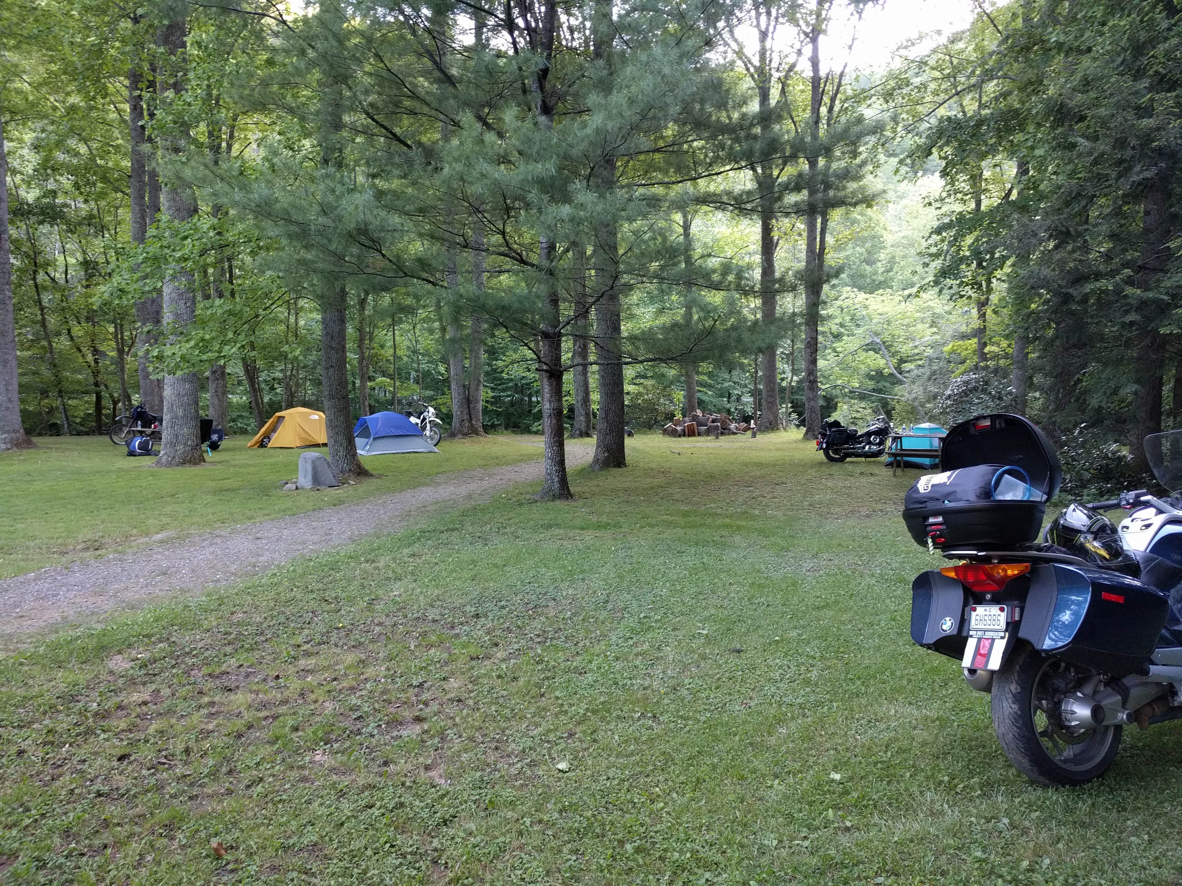 Camper submitted image from Blue Ridge Motorcycle Campground - TEMPORARILY CLOSED - 4