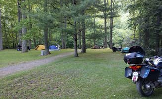 Brian F.'s photo of tent camping at Blue Ridge Motorcycle Campground - TEMPORARILY CLOSED near National Forests in North Carolina