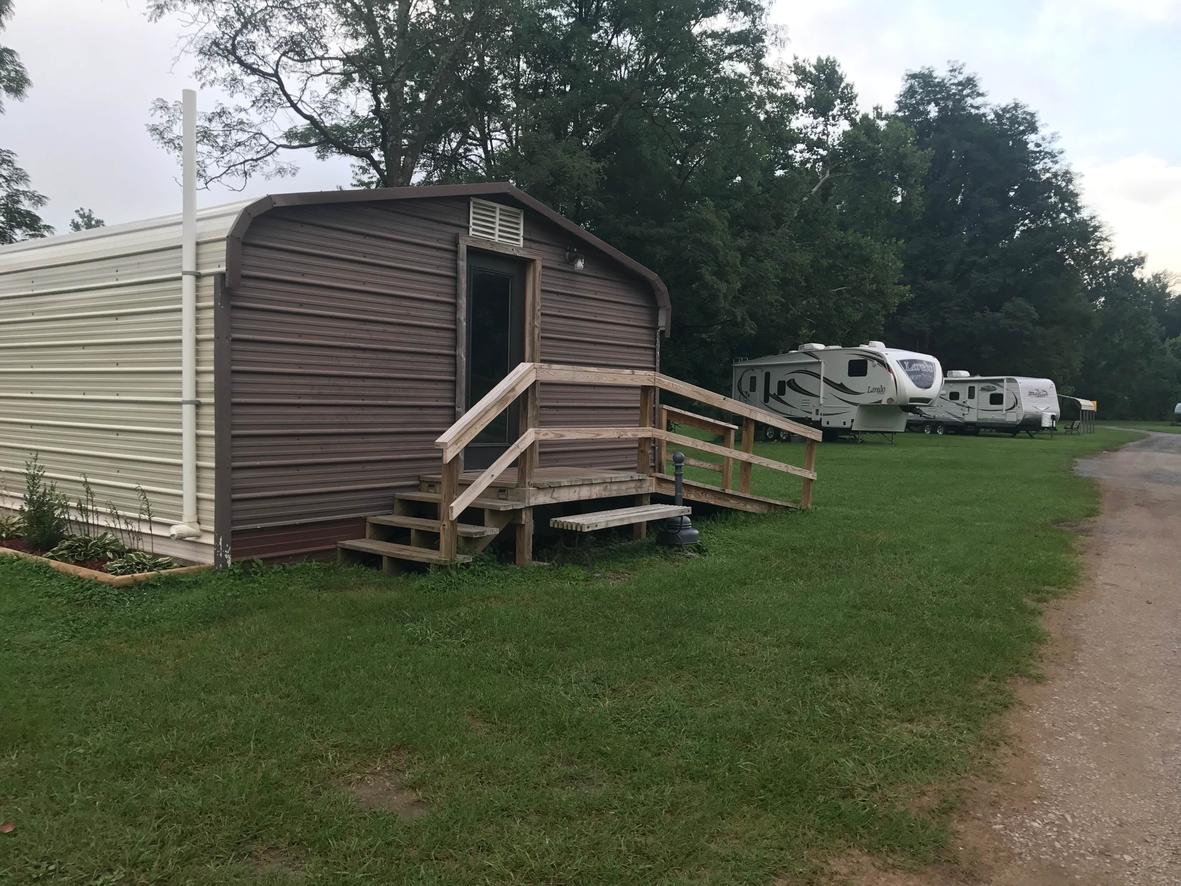Showerhouse/restrooms/laundry in the RV/Camper loop 
