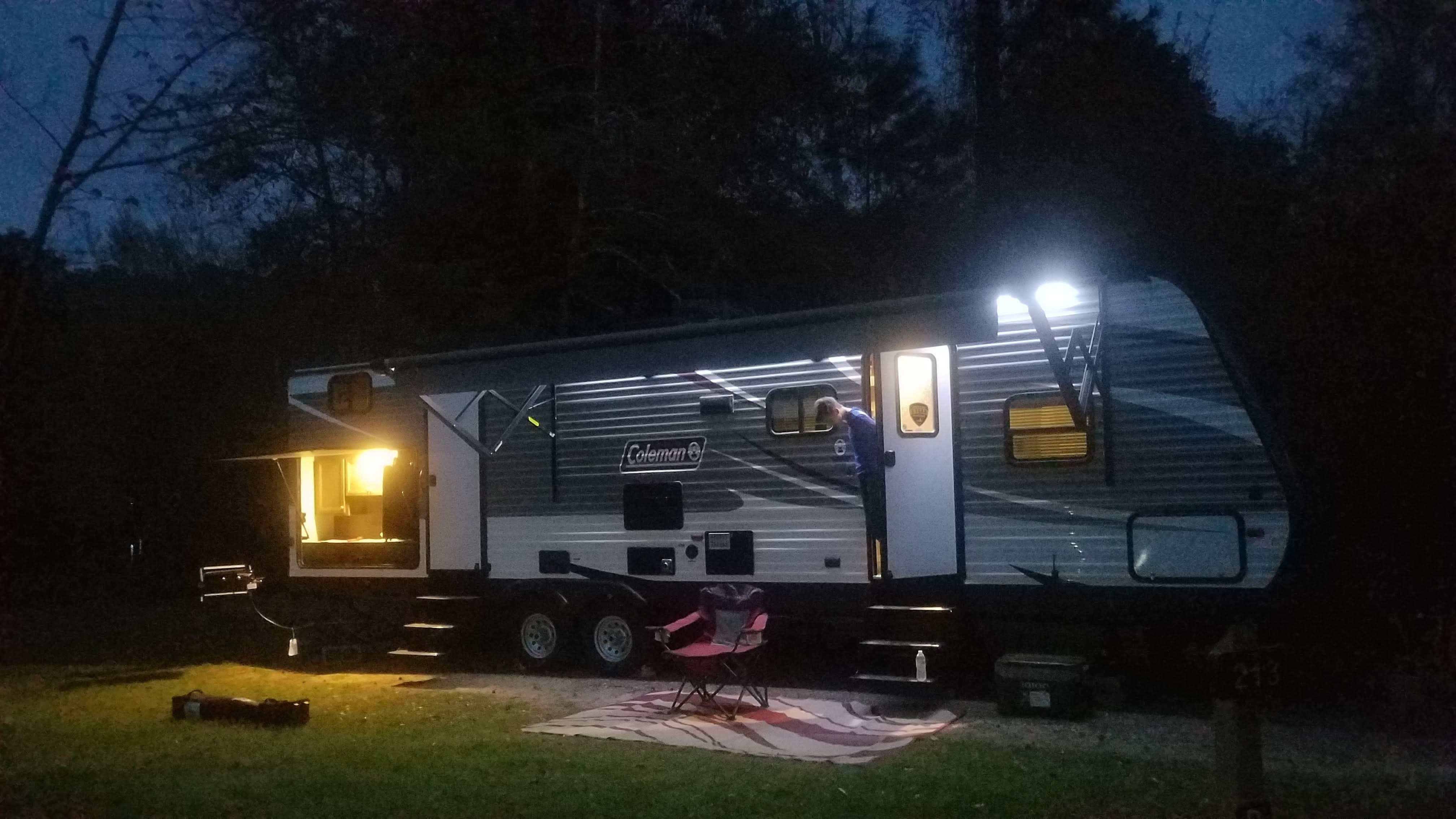 Geoffrey G.'s photo of rv camping at Martin Dies, Jr. State Park Campground near Newton, TX
