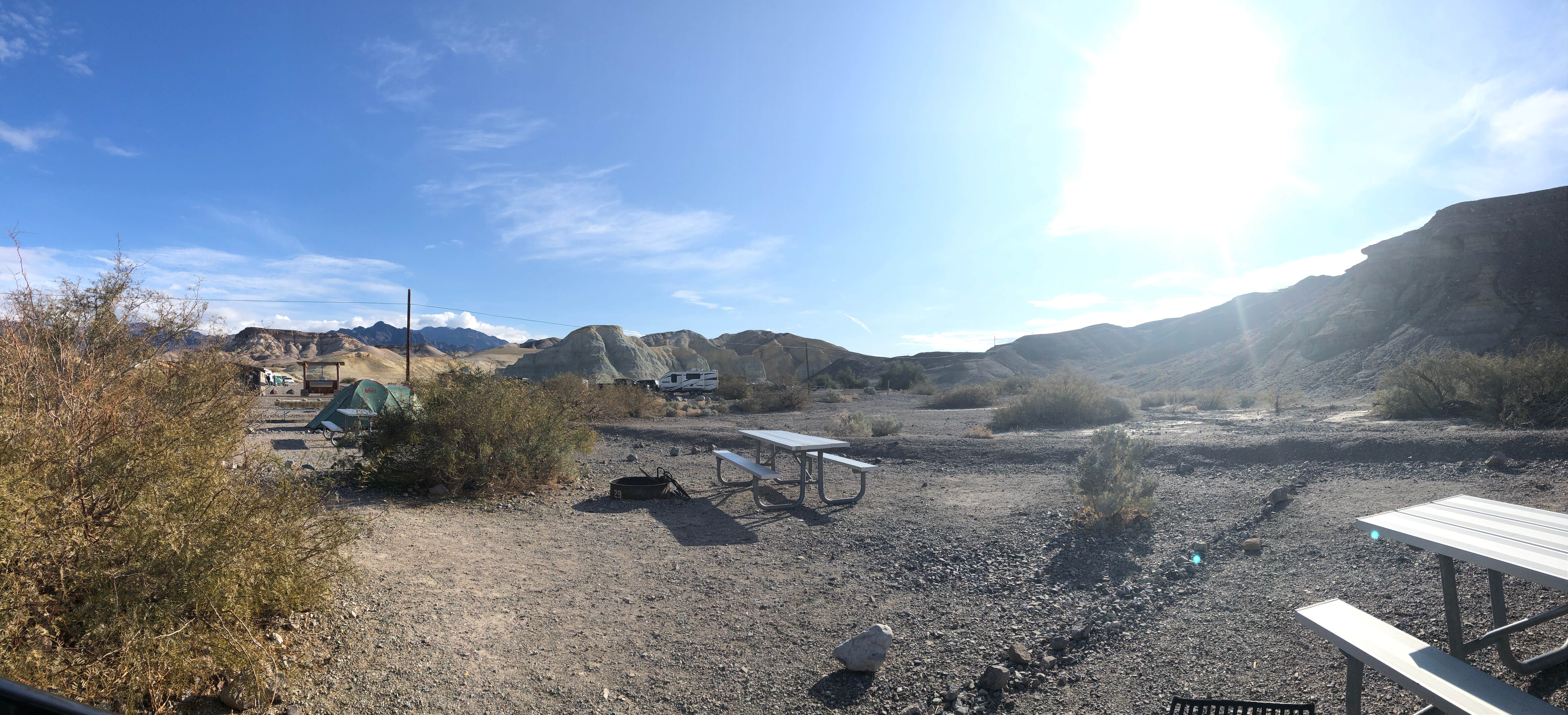 The view from my campsite.