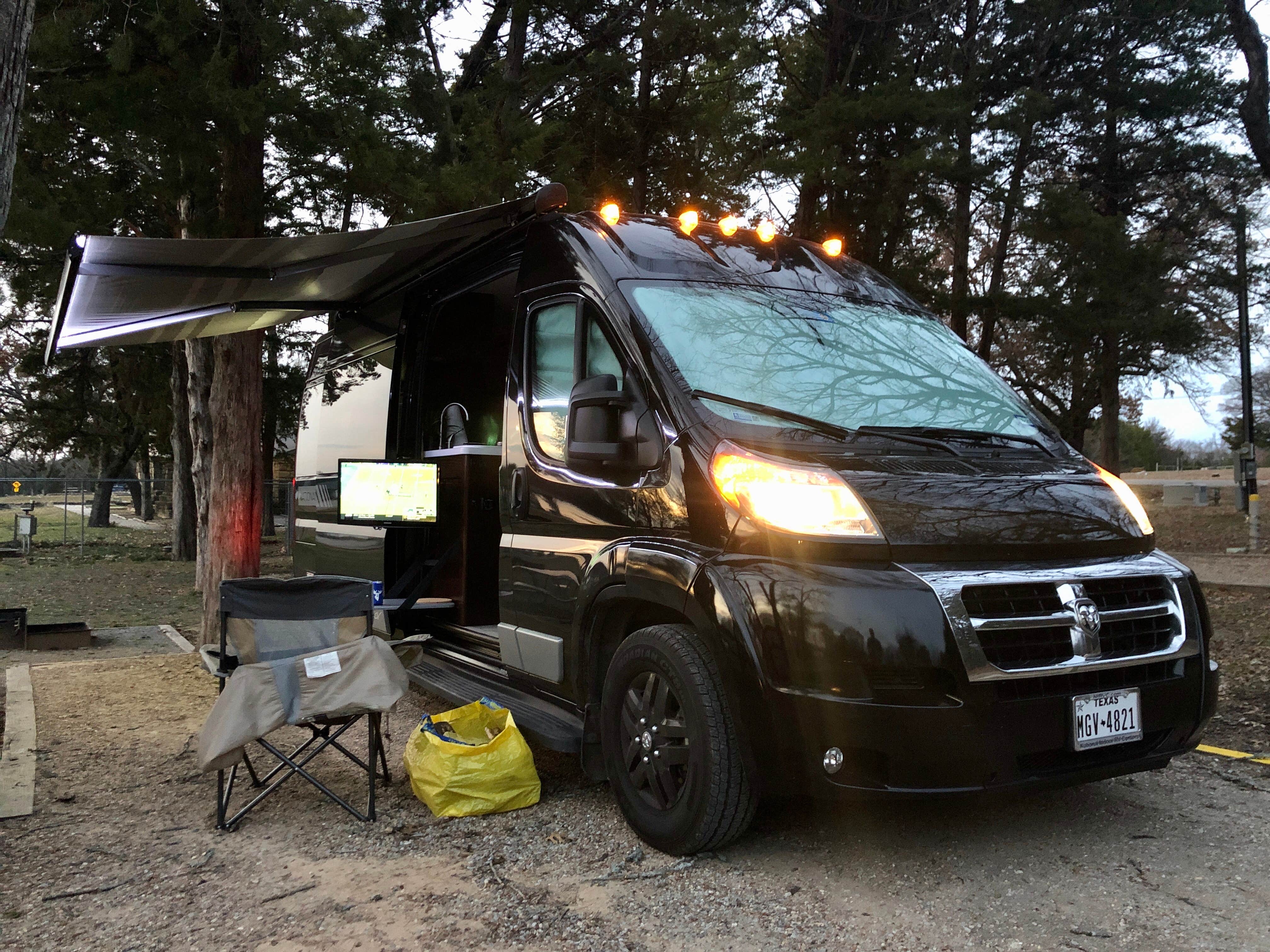 Chris P.'s photo of rv camping at Lake Bonham Recreation Area near Telephone, TX