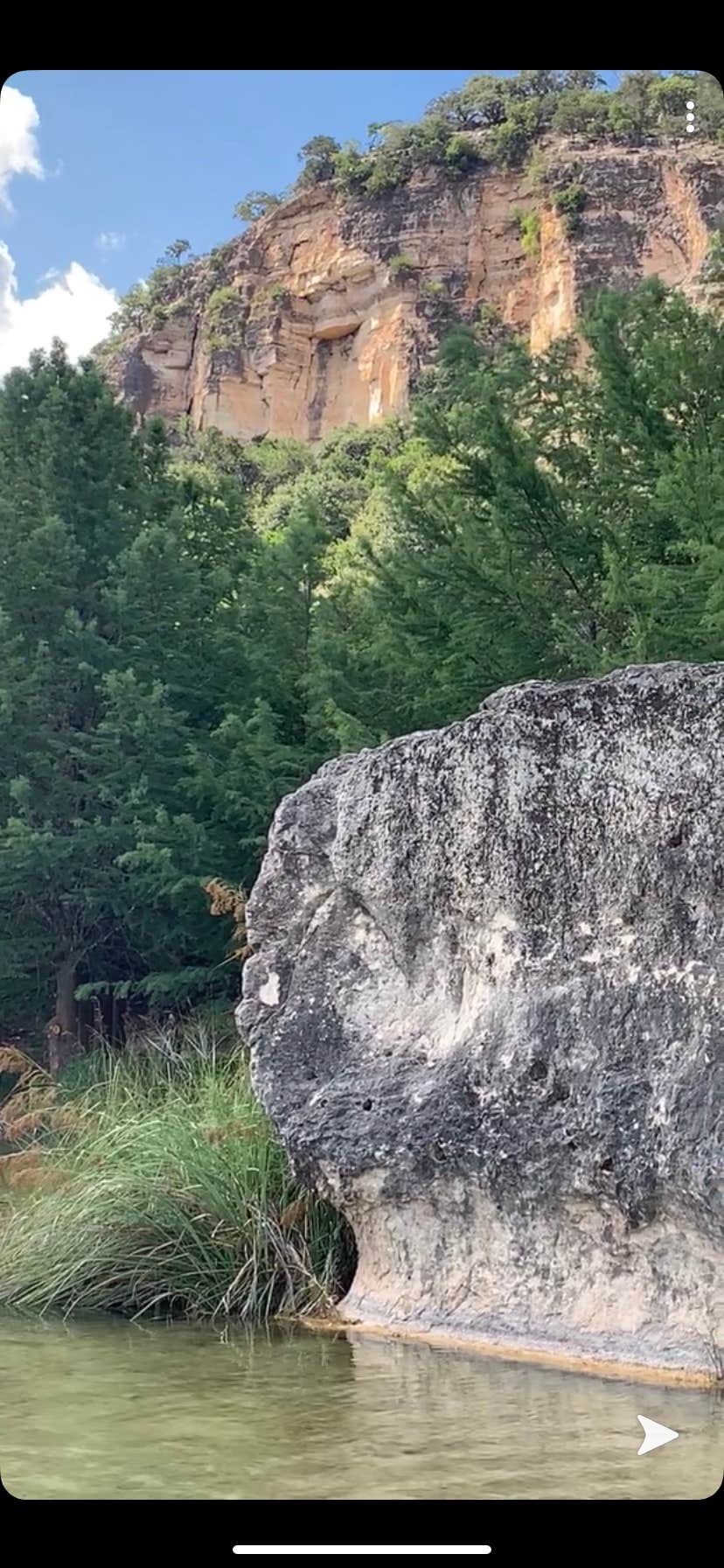 Camper-submitted photo at White Bluff Big Rock near Fredericksburg, TX