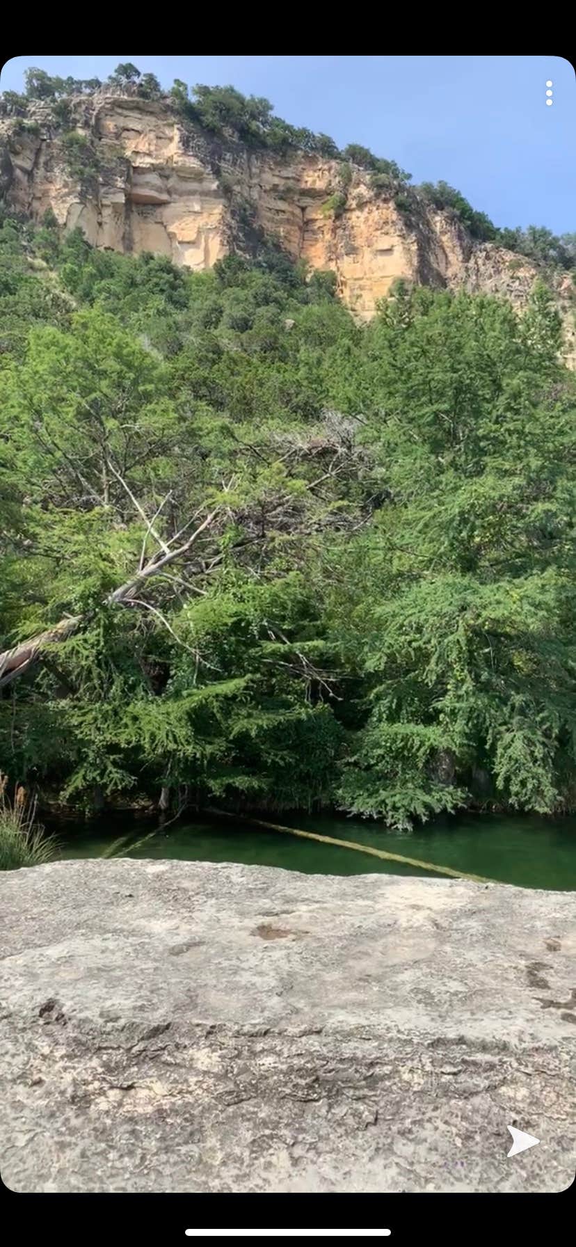 Camper-submitted photo at White Bluff Big Rock near Fredericksburg, TX
