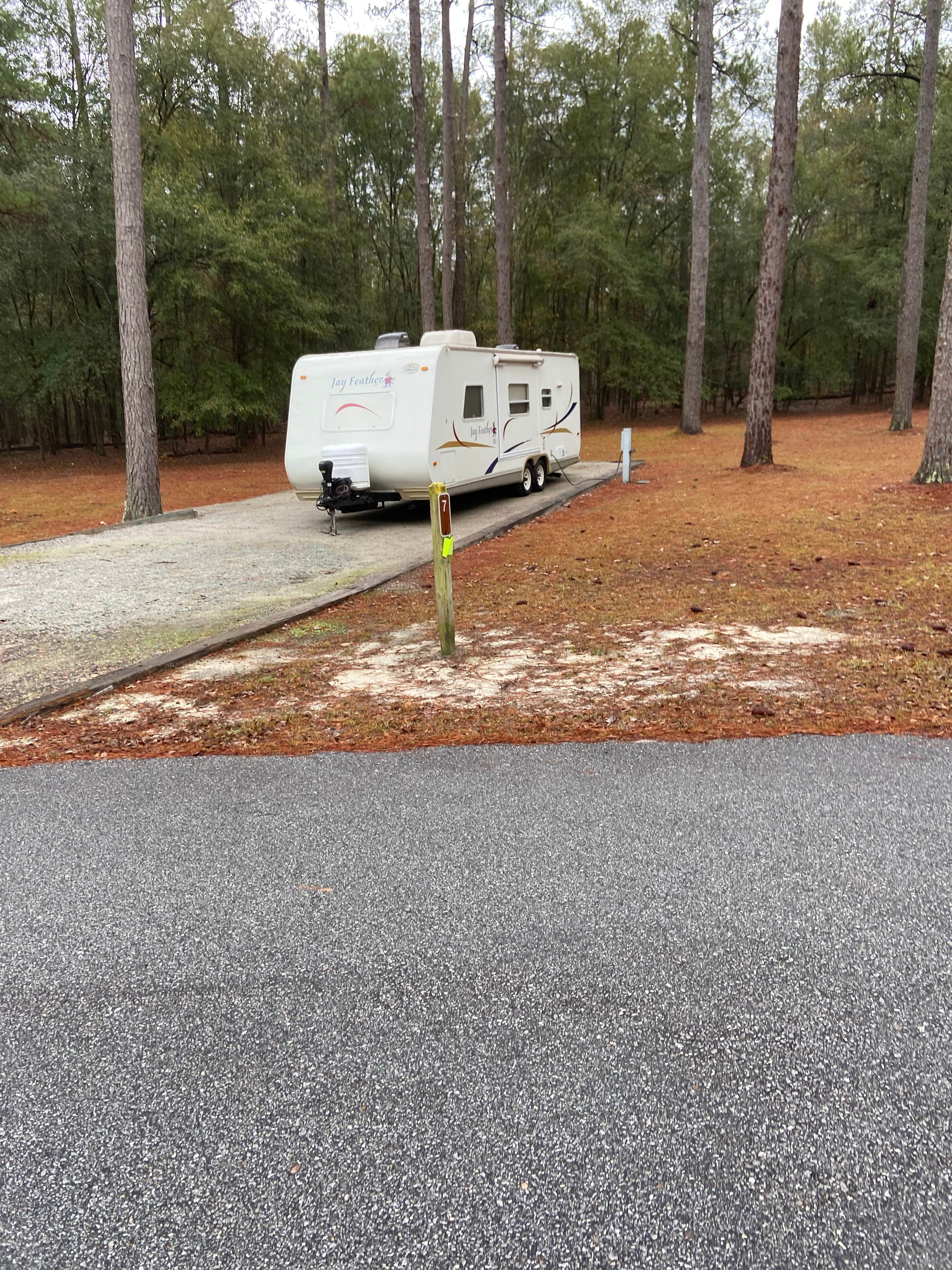 Sarah F.'s photo of rv camping at Magnolia Springs State Park Campground near Millen, GA