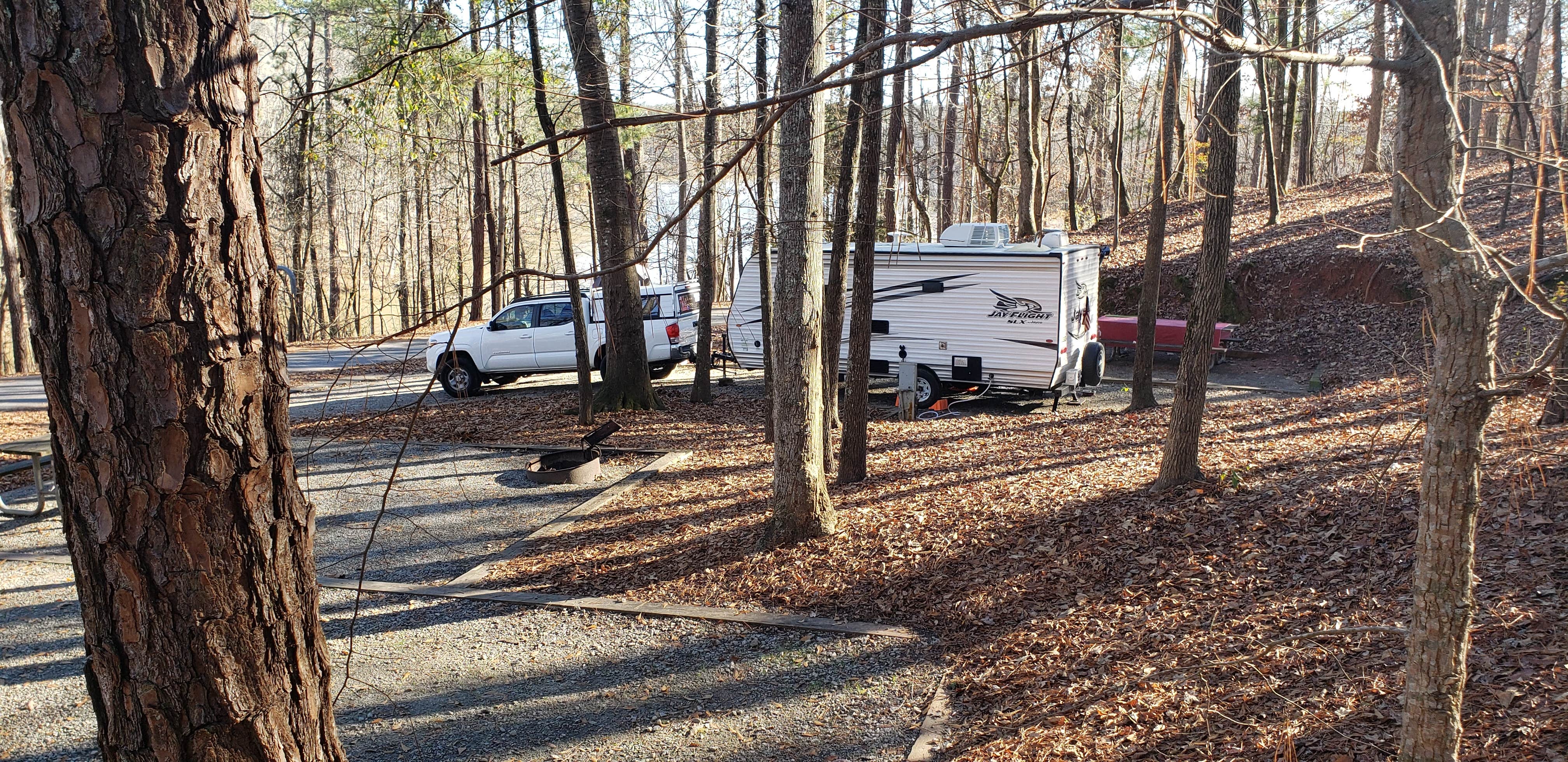 Larry M.'s photo of rv camping at Indian Springs State Park Campground near Stockbridge, GA