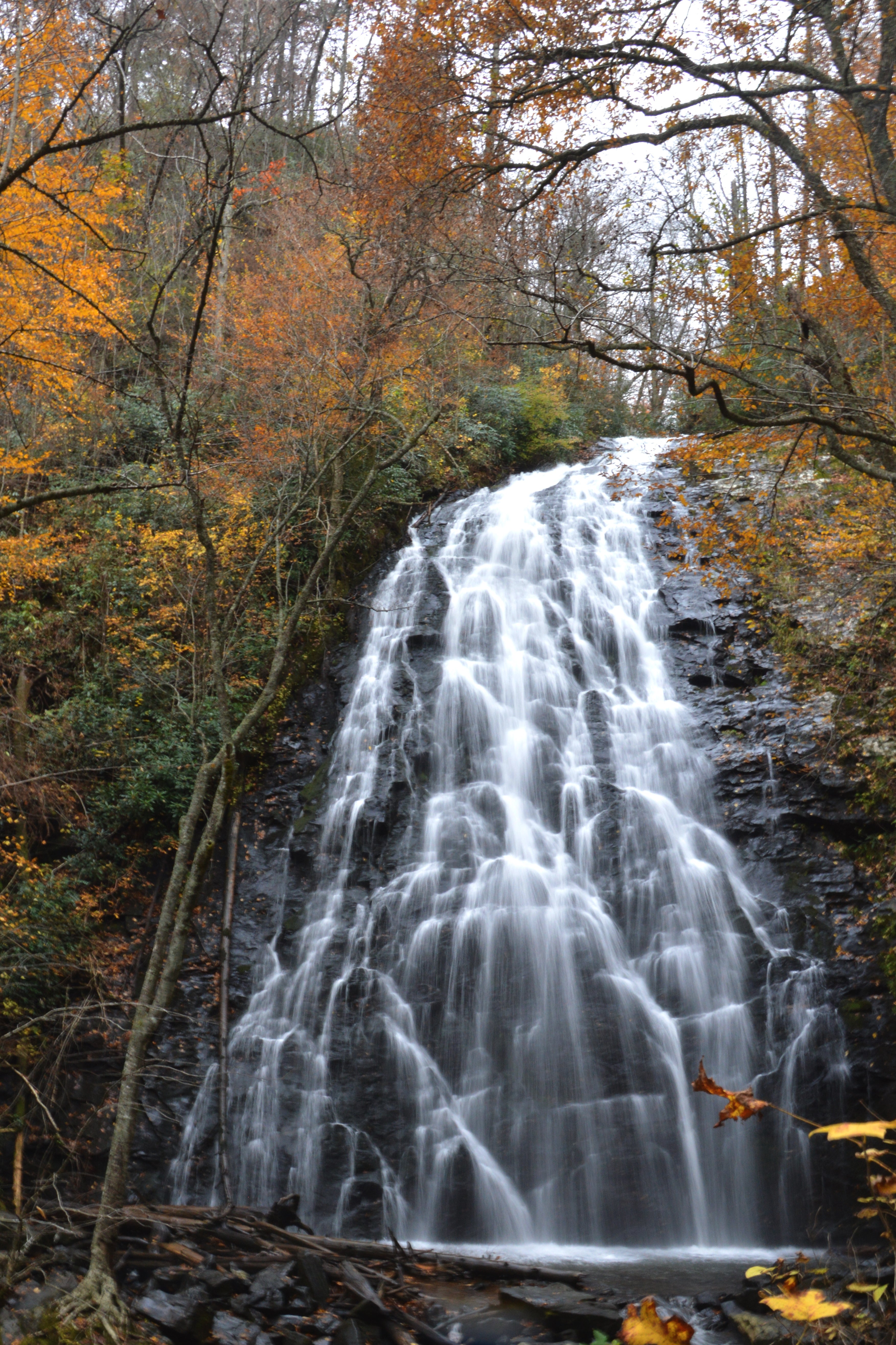The falls were stunning with fall color