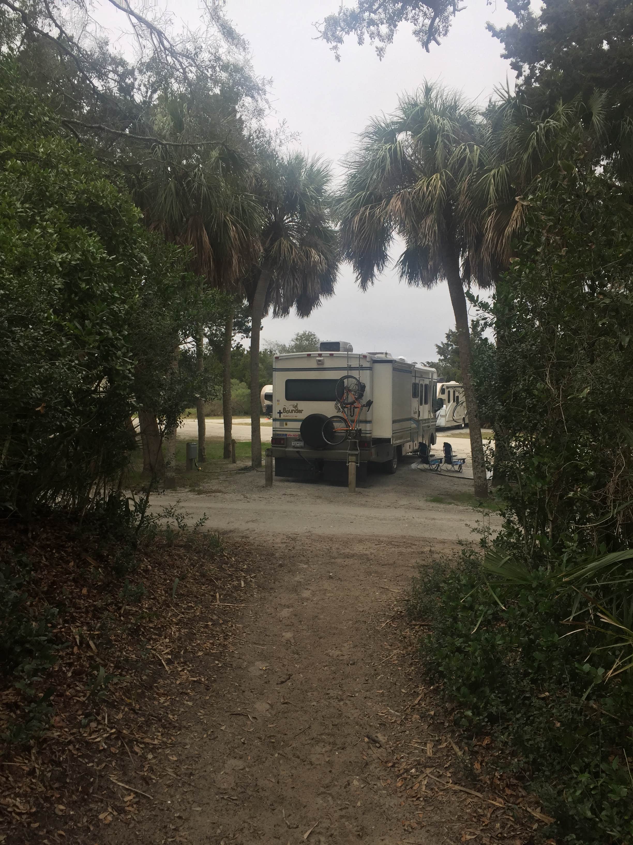 Bounding Around's photo of rv camping at Edisto Beach State Park Campground near Johns Island, SC