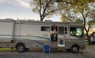 Bounding Around's photo of rv camping at Lady Bird Johnson RV Park near Fredericksburg, TX